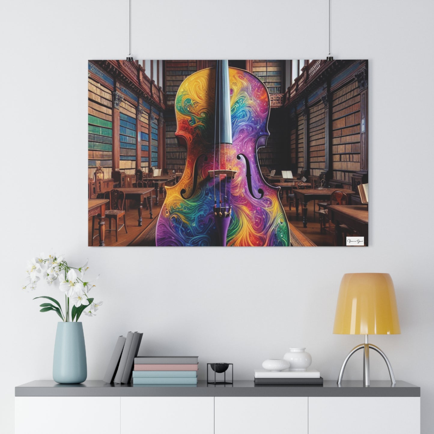 Giclée Art Print - Cello - Vivienne Grace