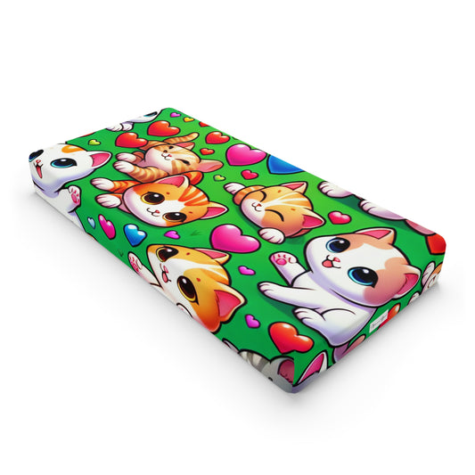 Baby Changing Pad - BRIGHT KITTENS - Vivienne Grace