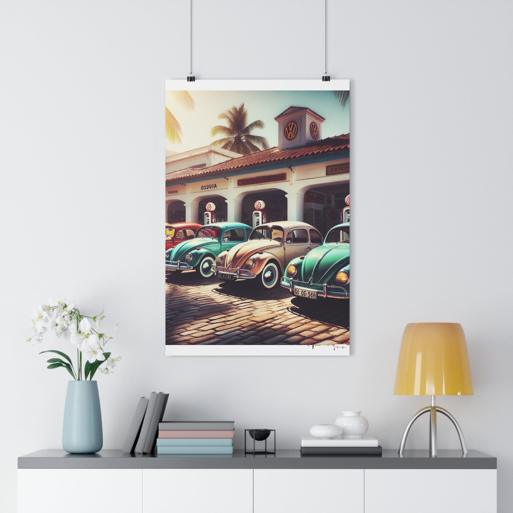 Giclée Art Print - VW BUG - Vivienne Grace
