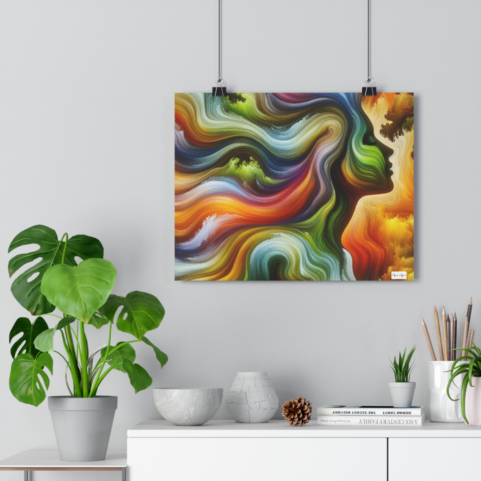 Giclée Art Print - Into The Wind - Vivienne Grace