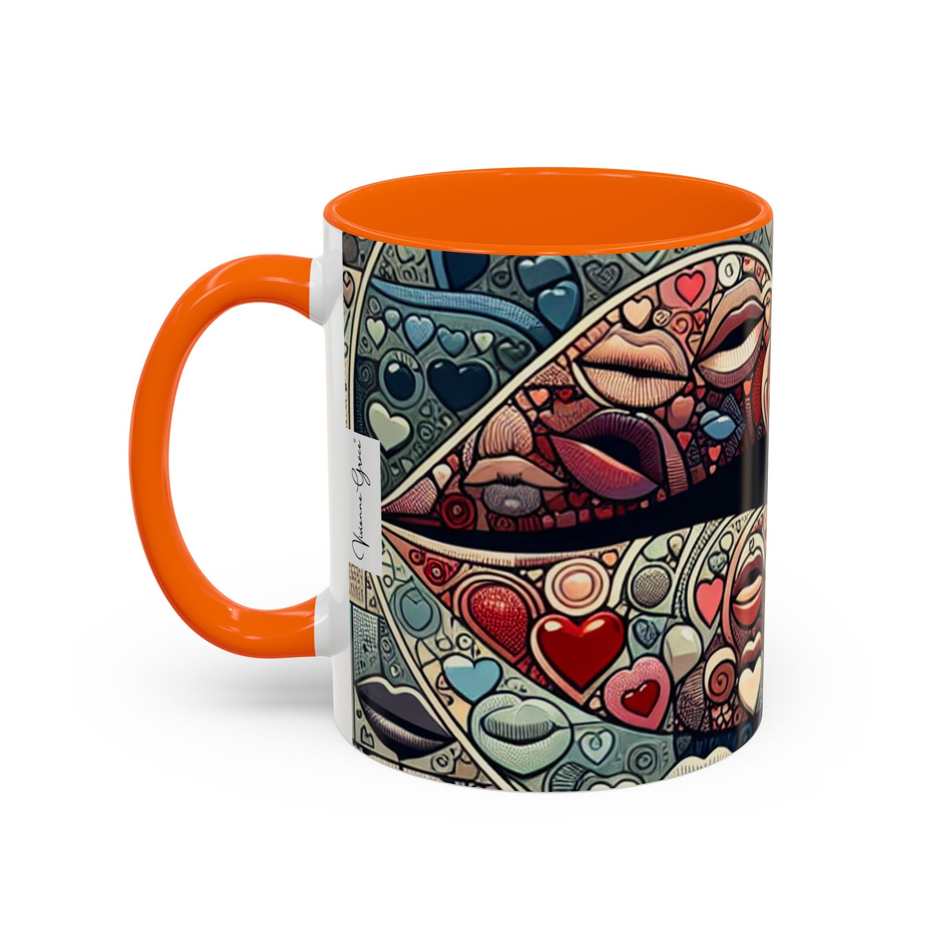 Coffee Mug - BLUE LIPS - Vivienne Grace