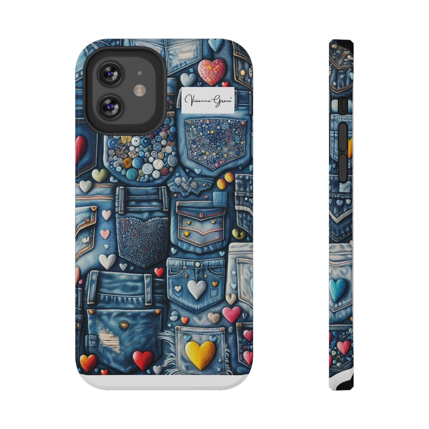 IPhone - Impact-Resistant Case - BLUE JEANS