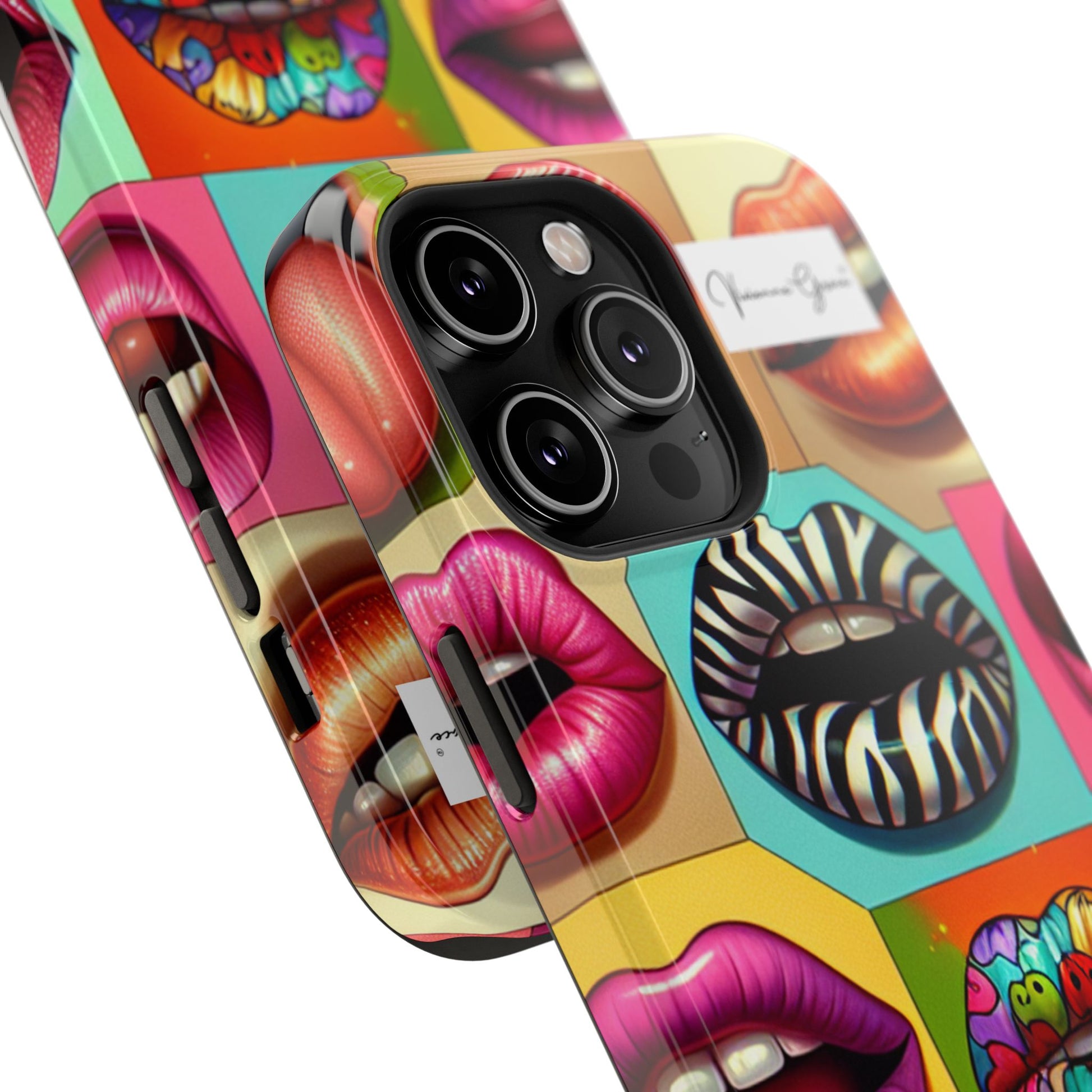 IPhone - Impact-Resistant Case - LIPS - Vivienne Grace