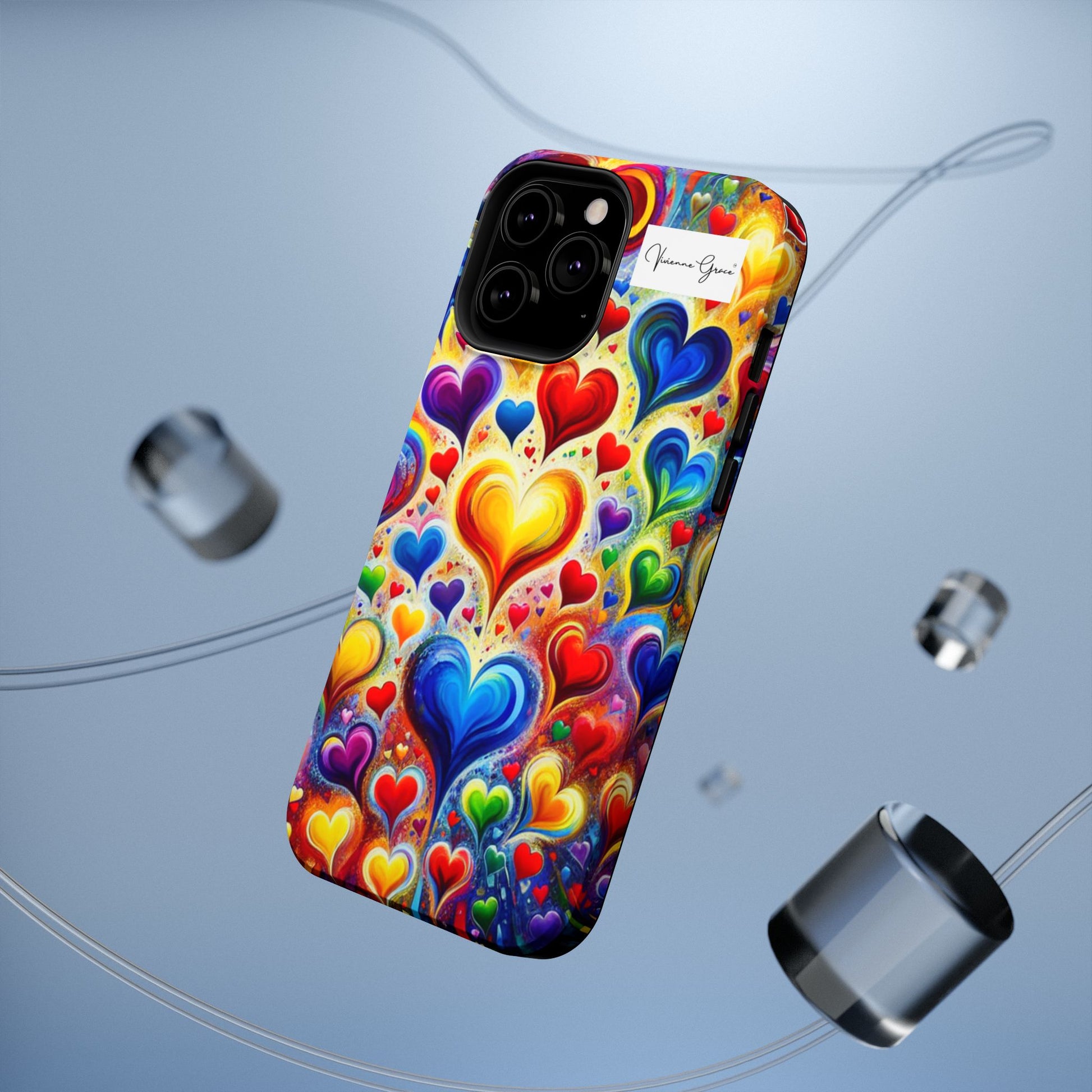 IPhone - Impact-Resistant Case - BRIGHT HEARTS - Vivienne Grace