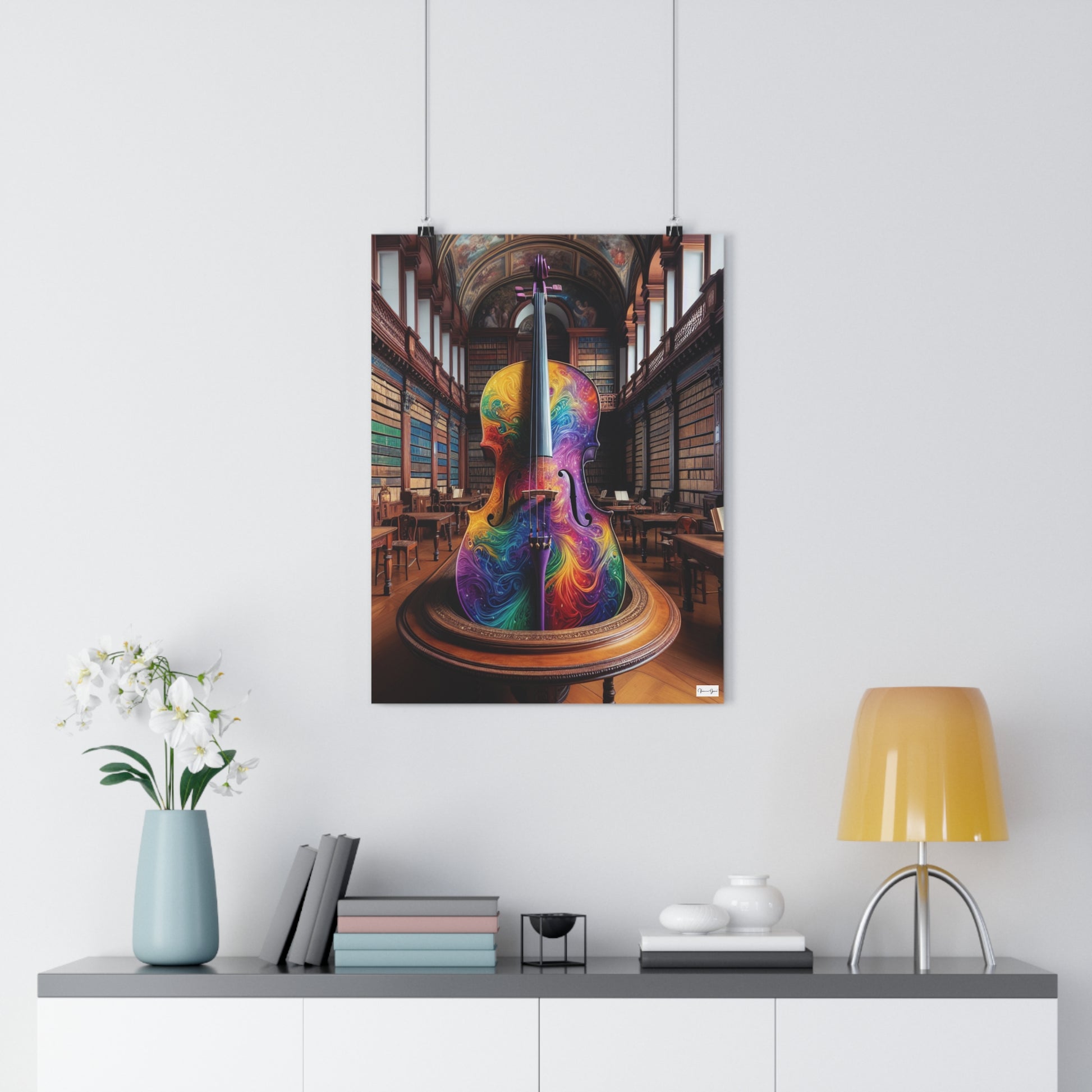Giclée Art Print - Cello - Vivienne Grace
