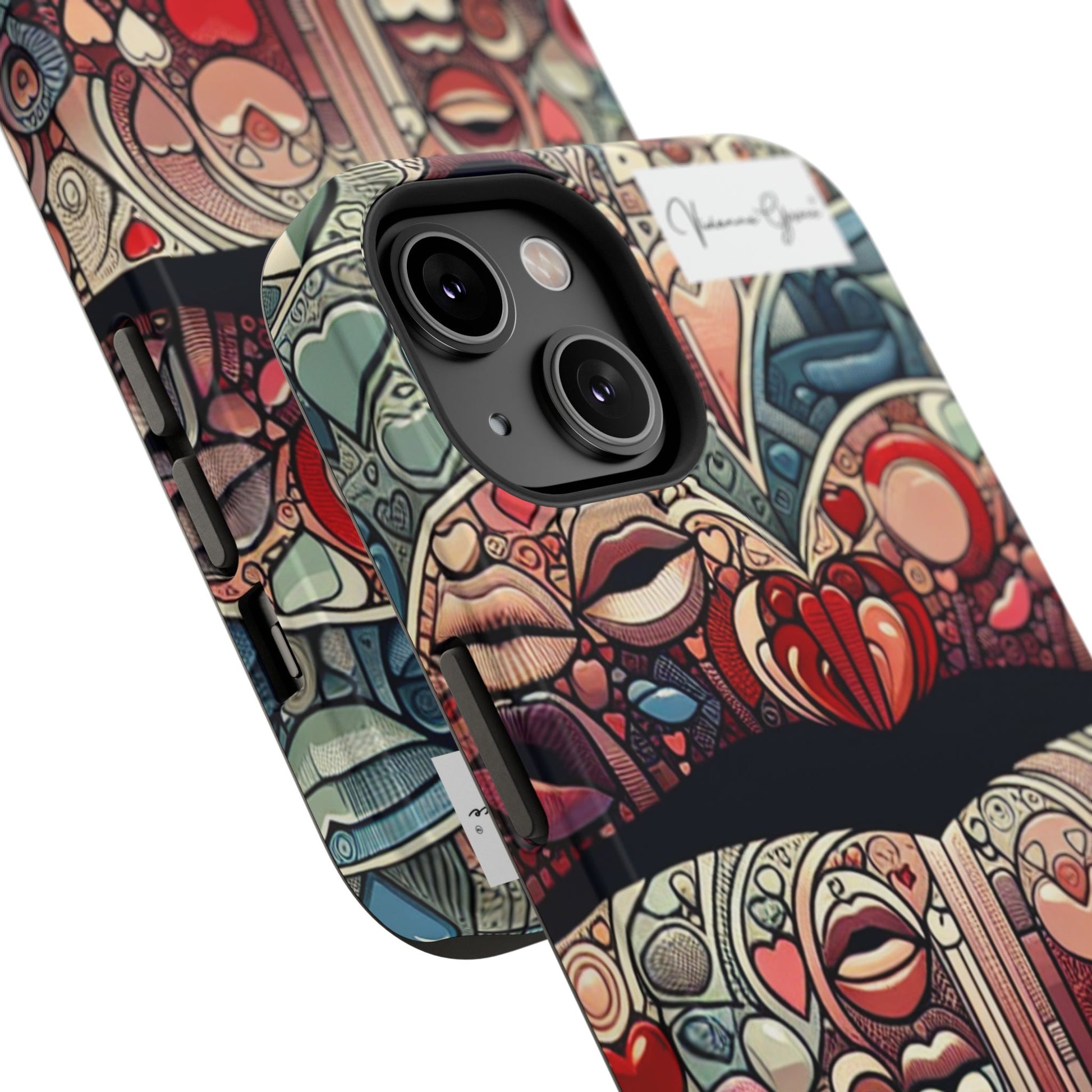 IPhone - Impact-Resistant Cases - BLUE LIPS - Vivienne Grace