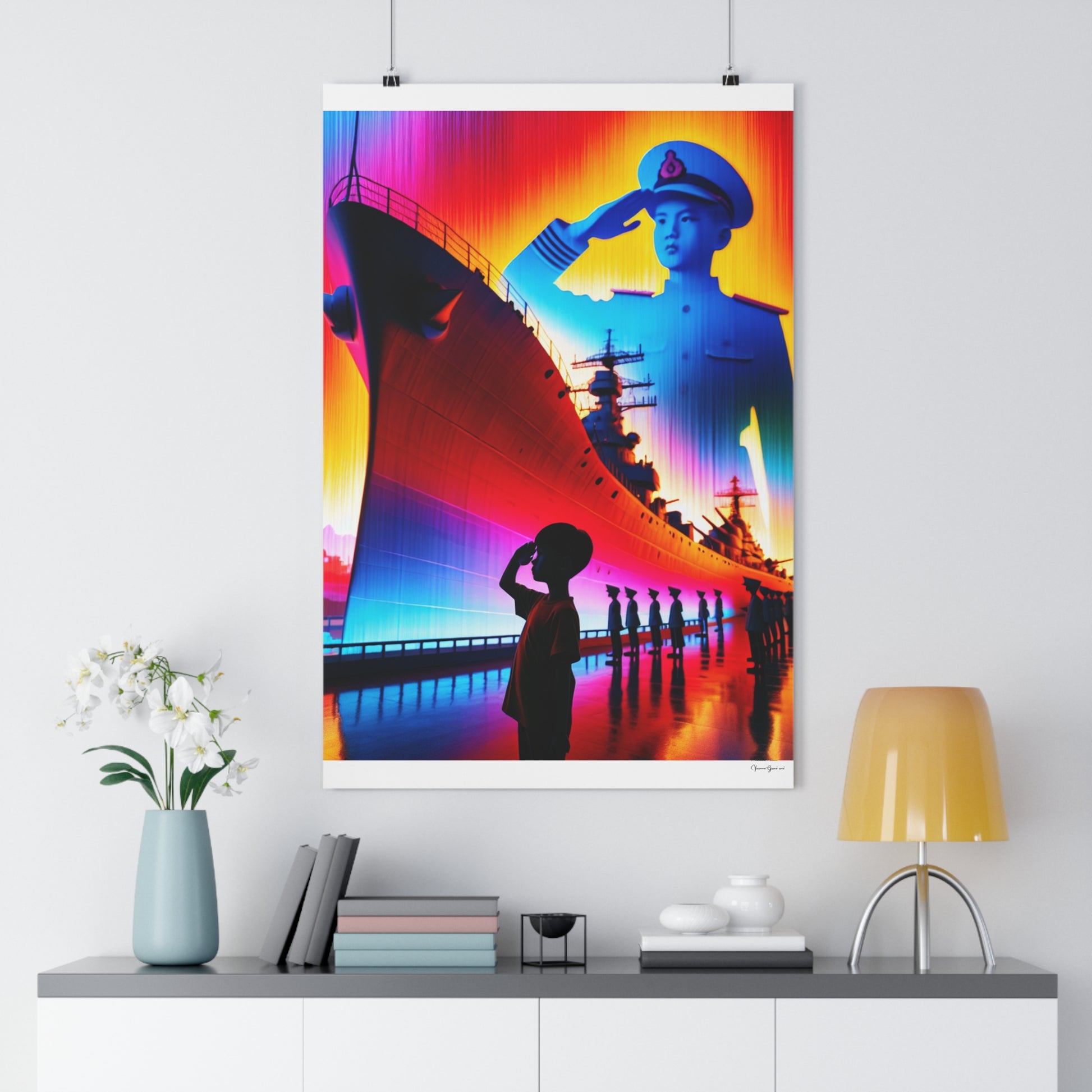Giclée Art Print - Salute - Vivienne Grace
