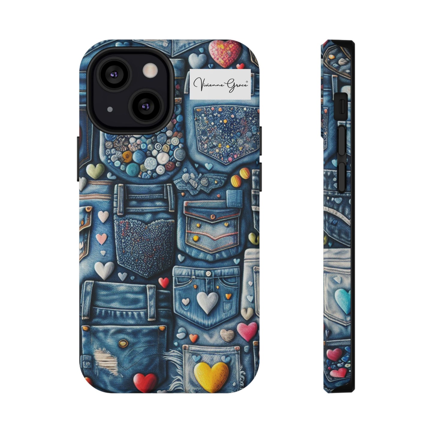 IPhone - Impact-Resistant Case - BLUE JEANS