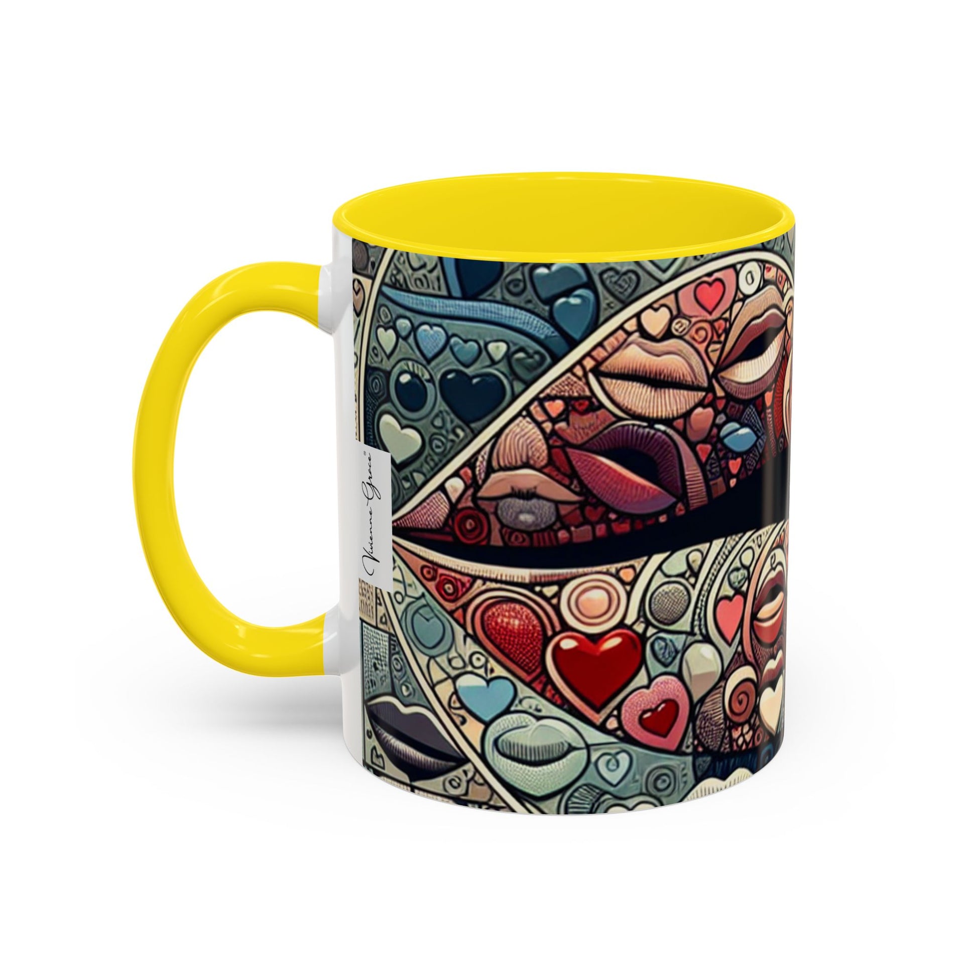 Coffee Mug - BLUE LIPS - Vivienne Grace