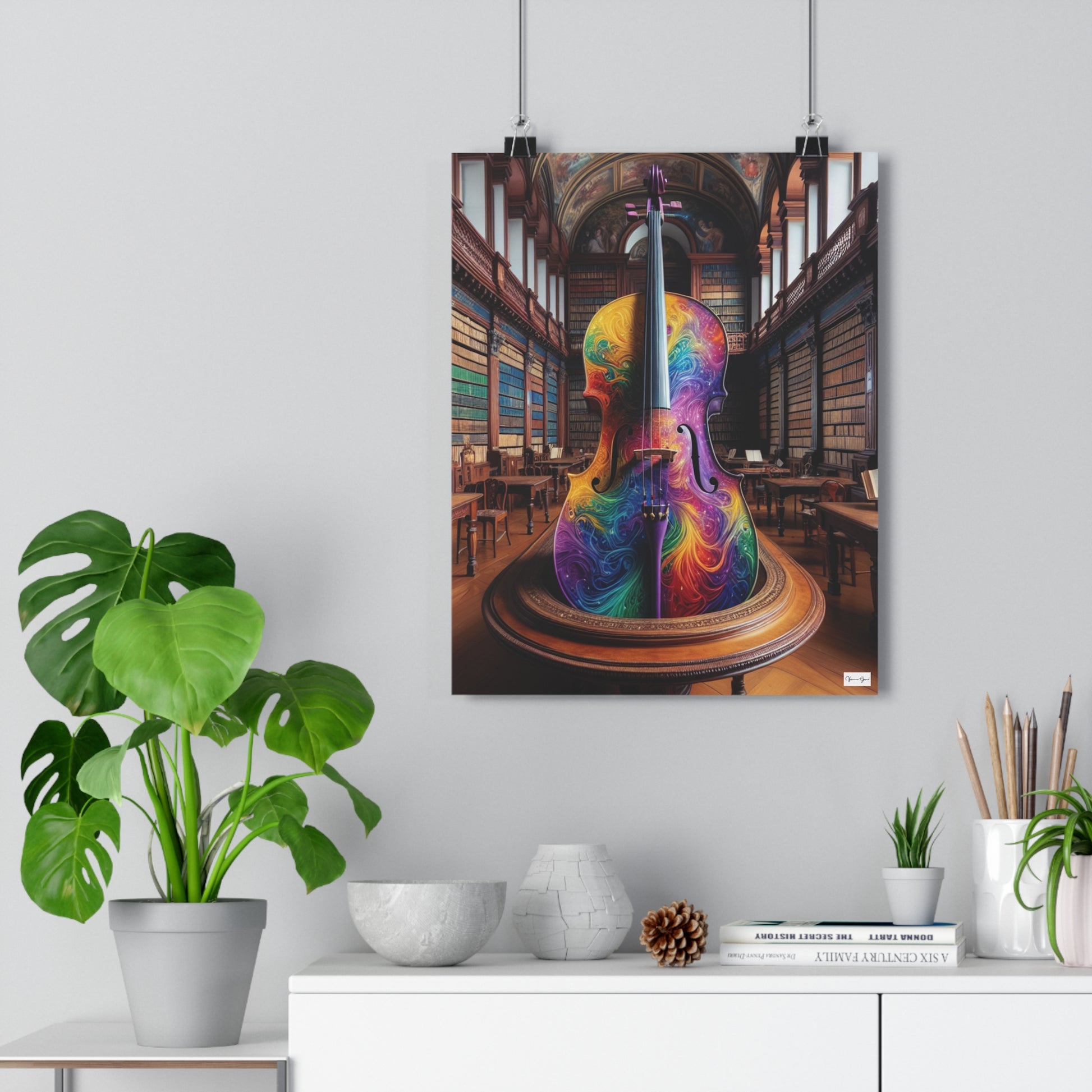Giclée Art Print - Cello - Vivienne Grace