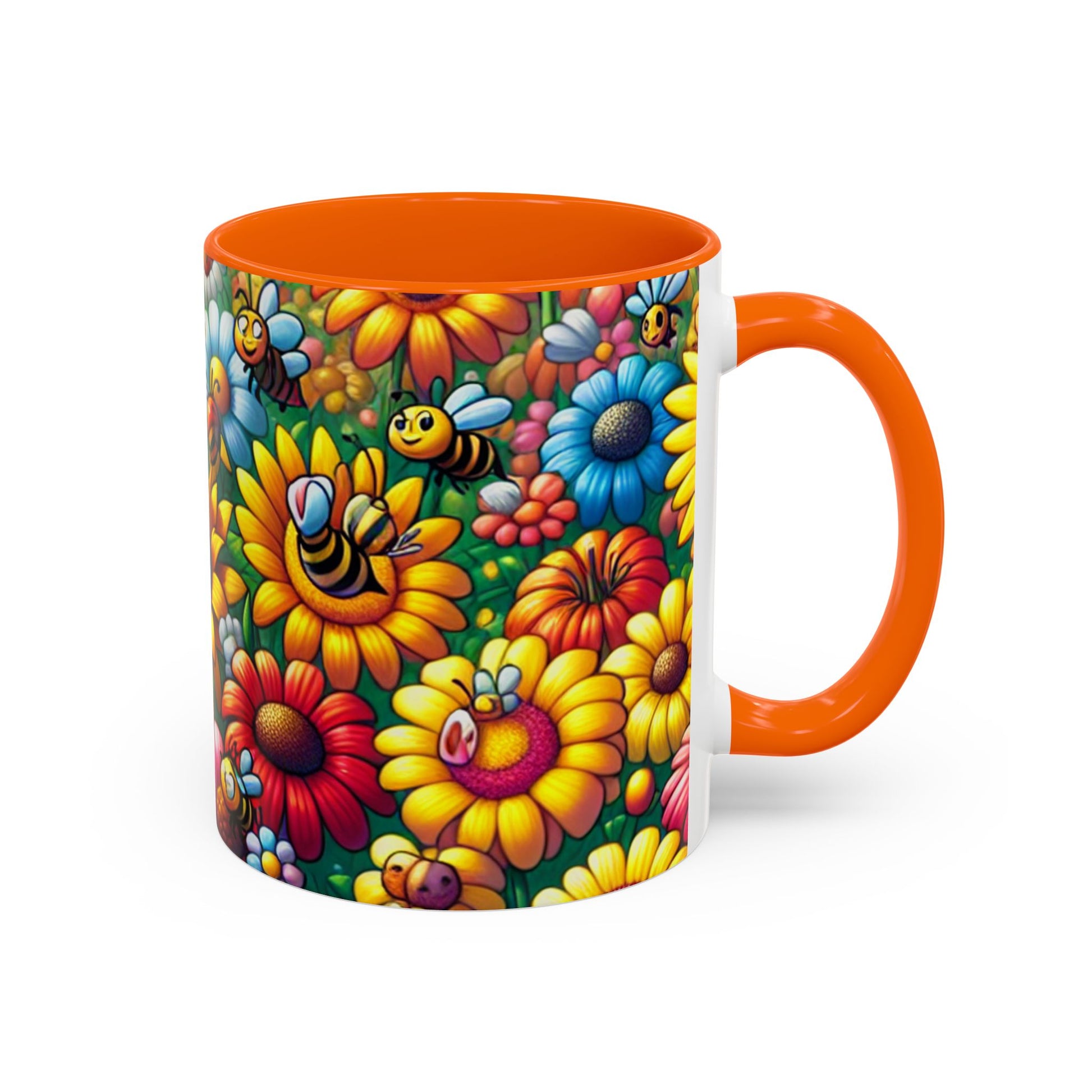 Coffee Mug - SUNFLOWERS/BEES - Vivienne Grace