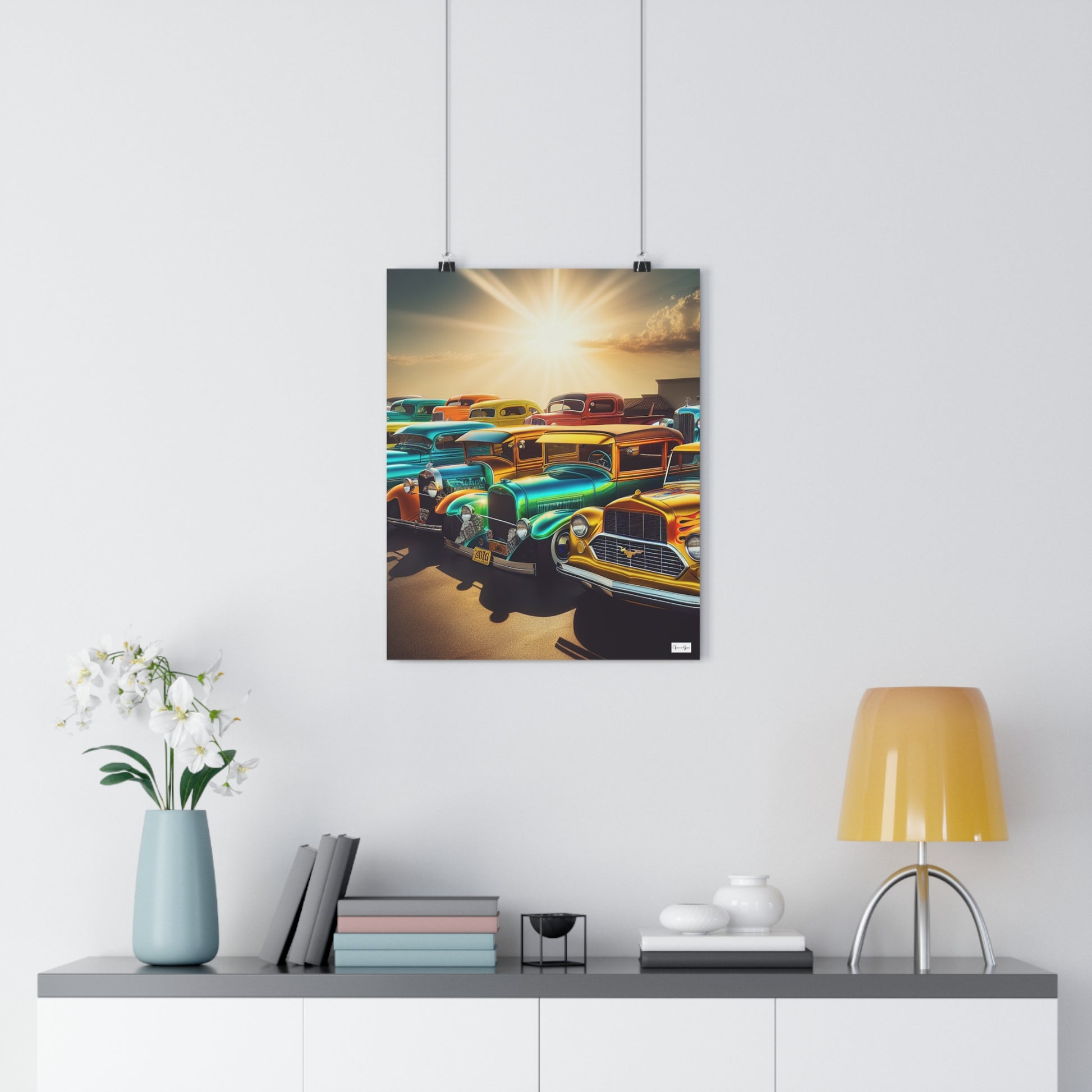 Giclée Art Print - HISTORIC CARS - Vivienne Grace