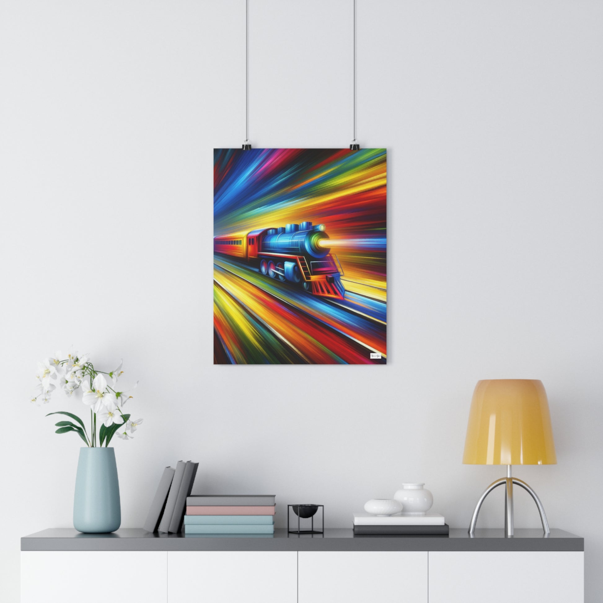 Giclée Art Print - The Train - Vivienne Grace