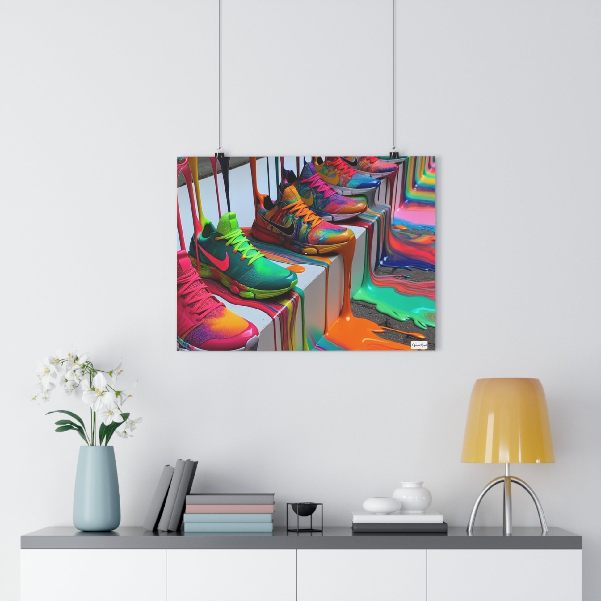 Giclée Art Print - Sneaker Fun - Vivienne Grace