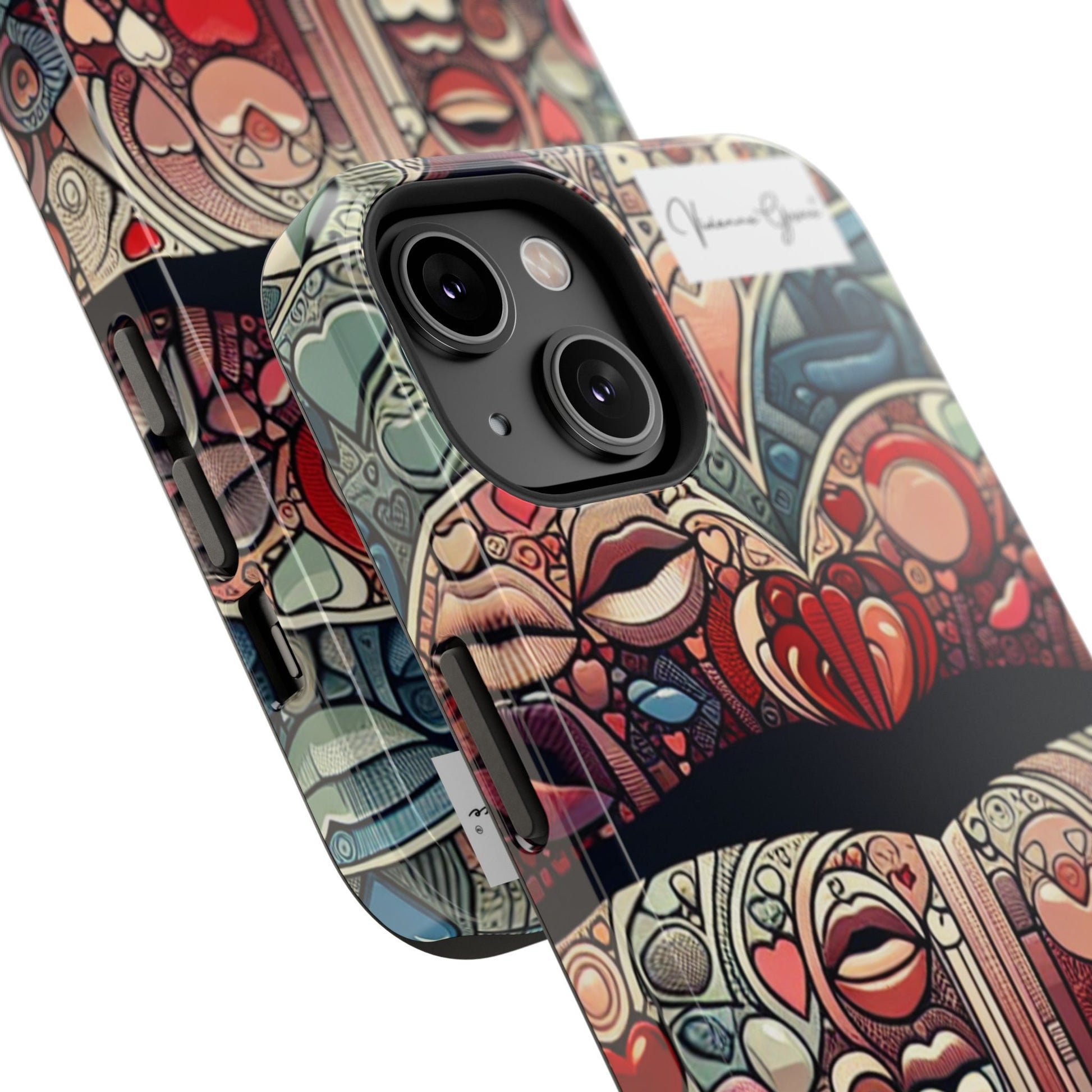 IPhone - Impact-Resistant Cases - BLUE LIPS - Vivienne Grace