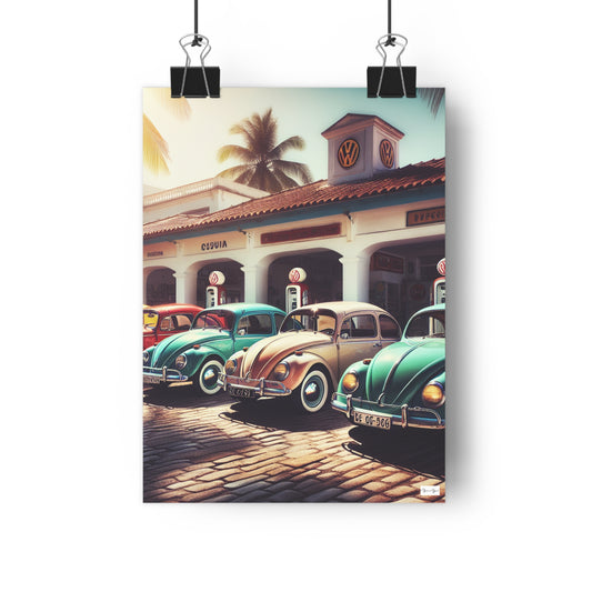 Giclée Art Print - VW BUG - Vivienne Grace