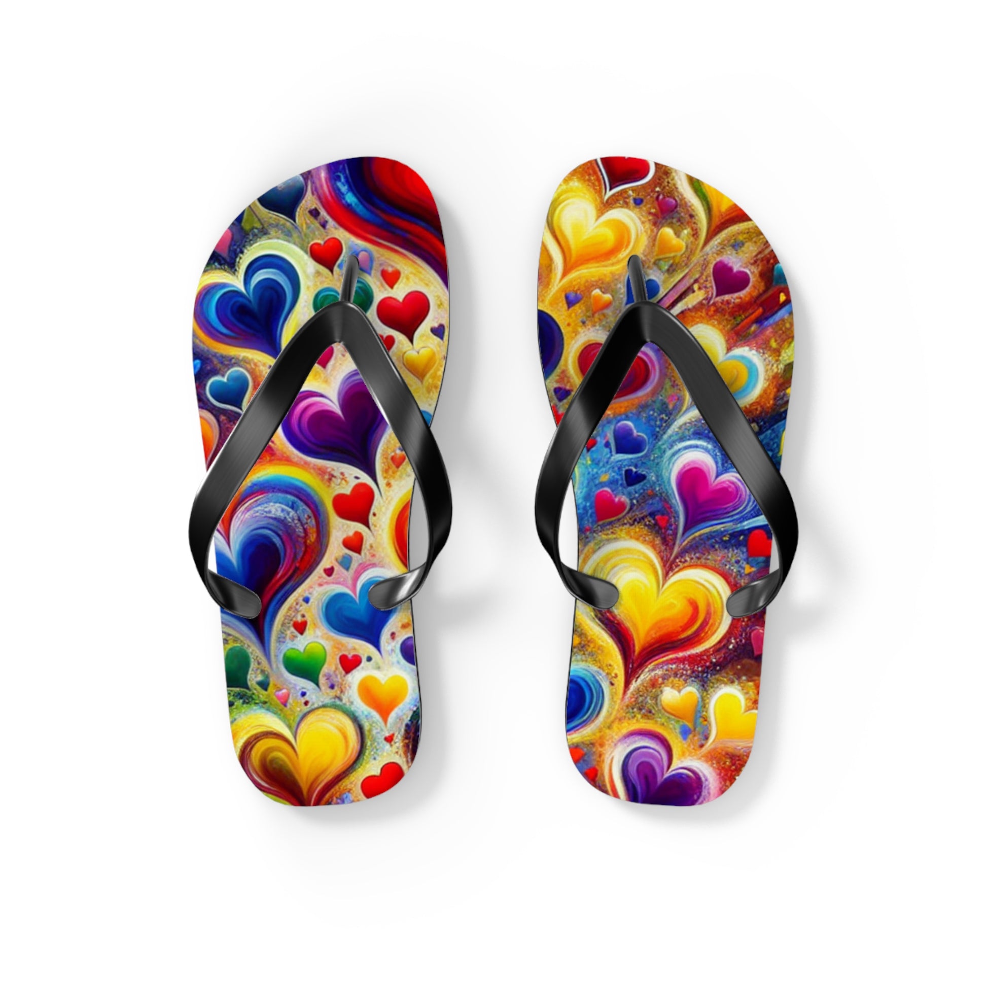 Flip Flops - BIG HEARTS - Vivienne Grace