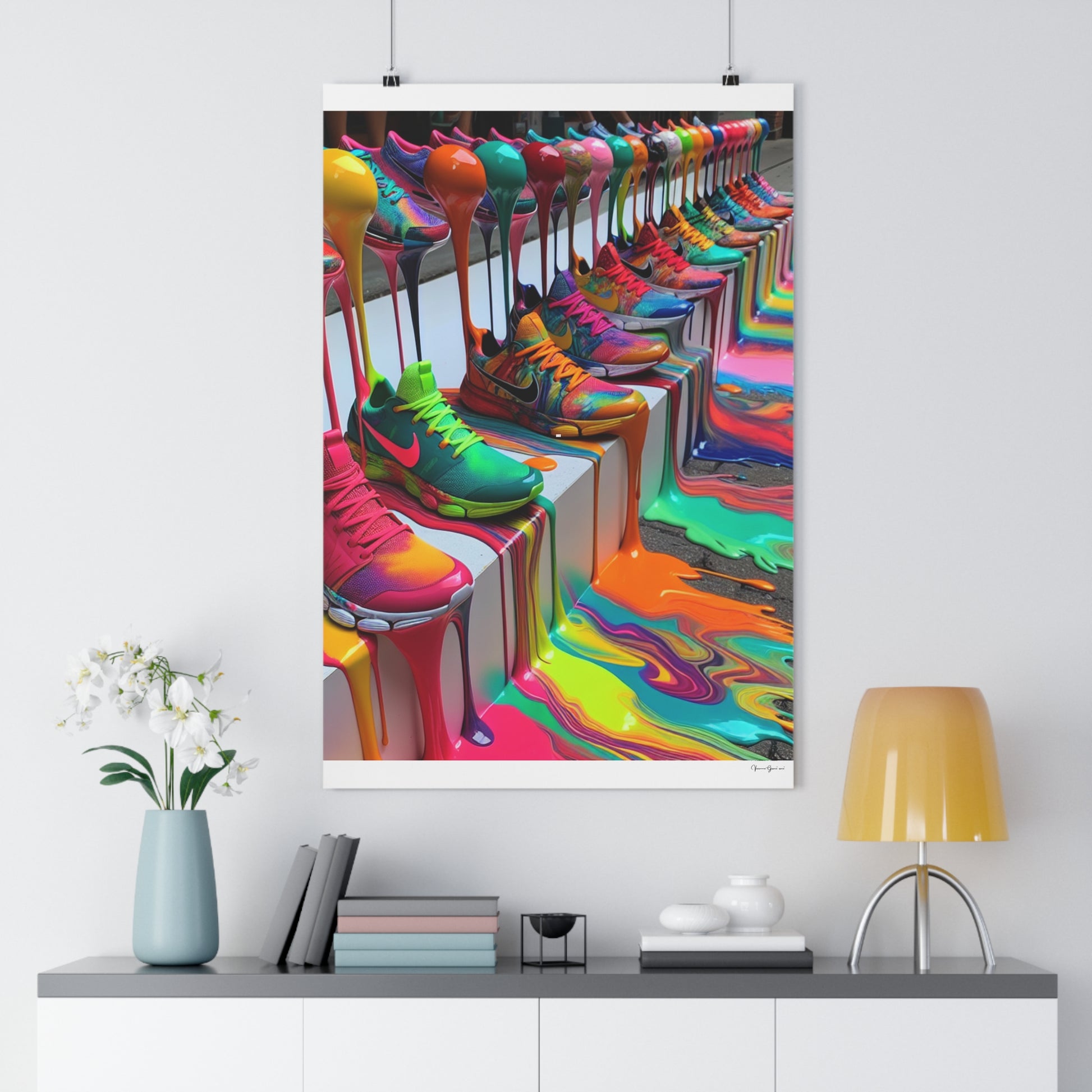 Giclée Art Print - Sneaker Fun - Vivienne Grace