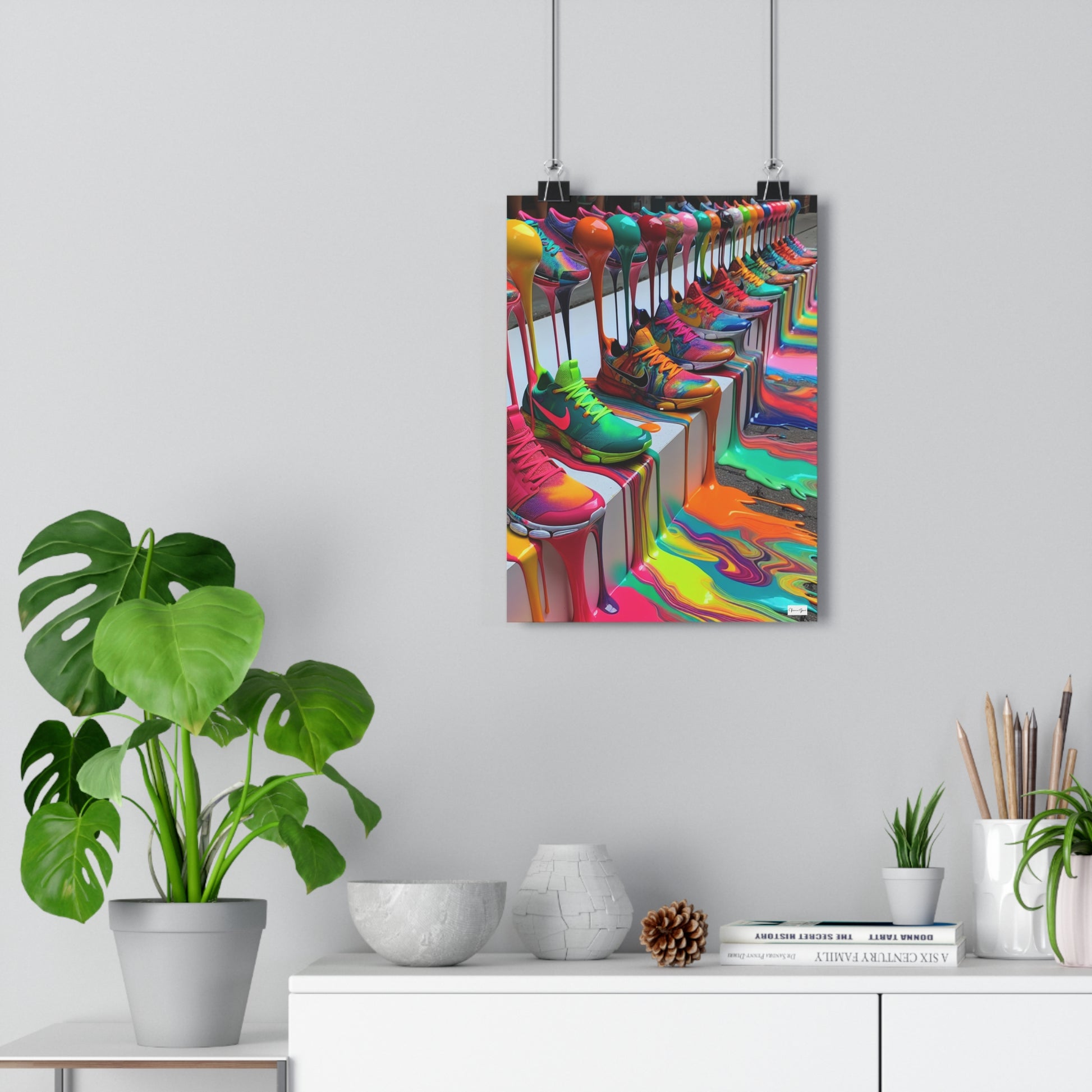 Giclée Art Print - Sneaker Fun - Vivienne Grace