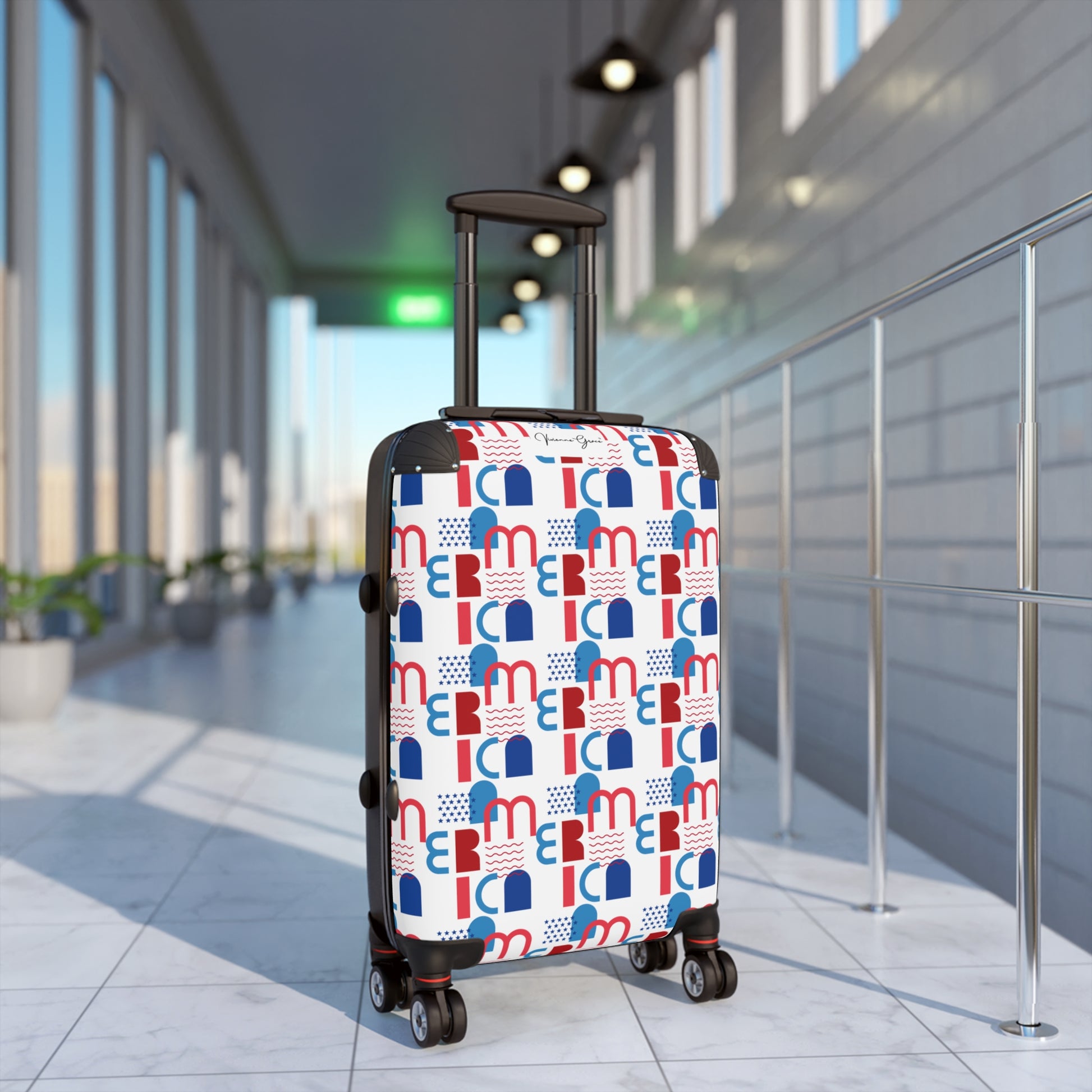 Suitcase - AMERICA - Vivienne Grace