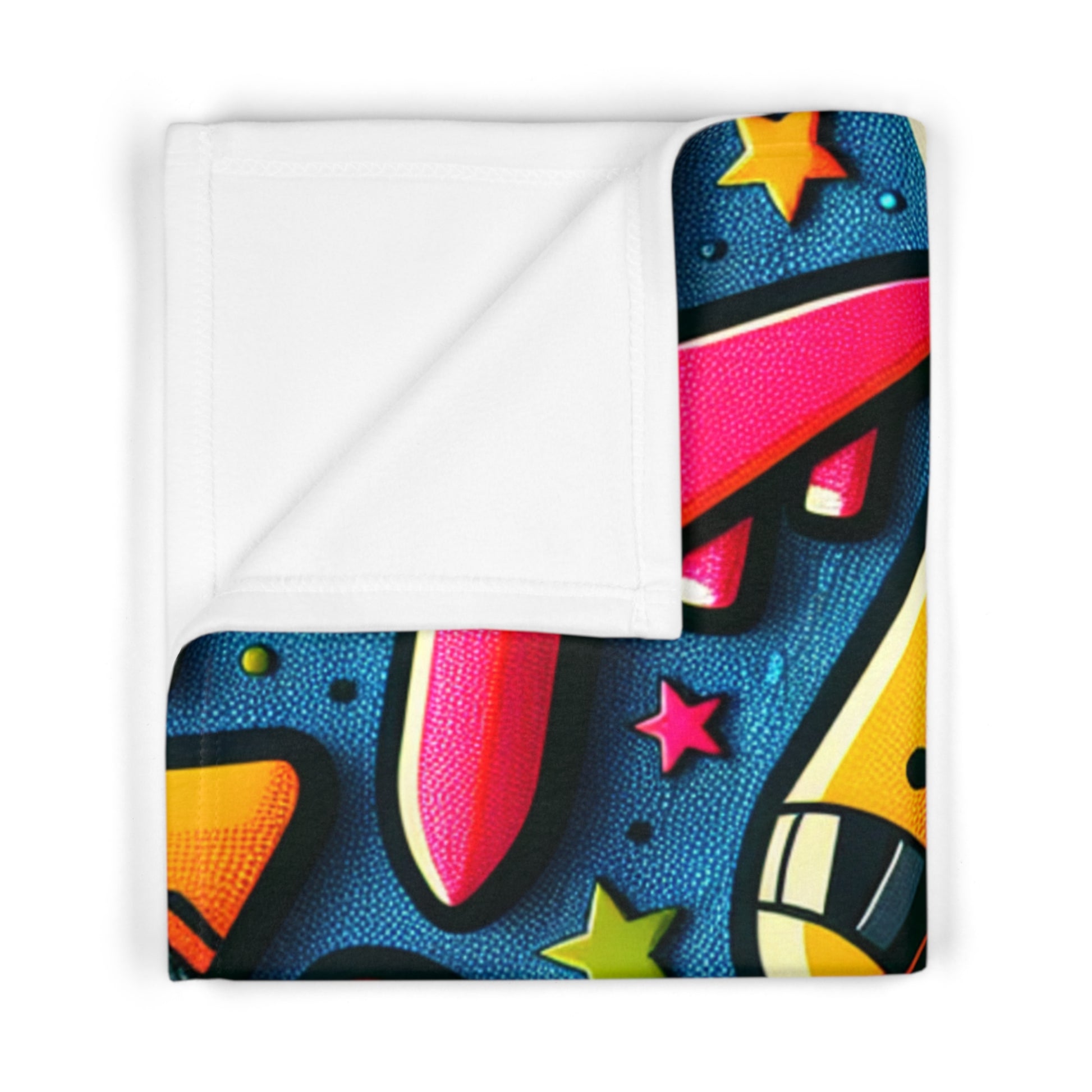 Soft Fleece Baby Blanket - AIRPLANES - Vivienne Grace