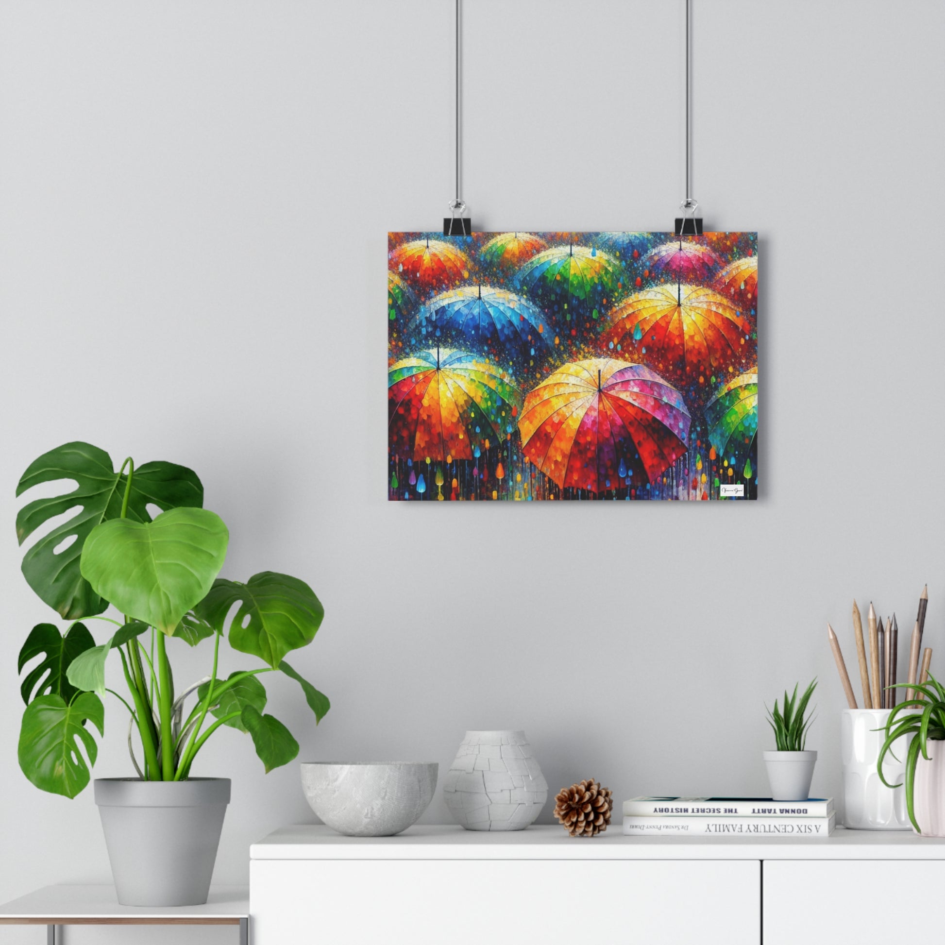 Giclée Art Print - Umbrellas - Vivienne Grace