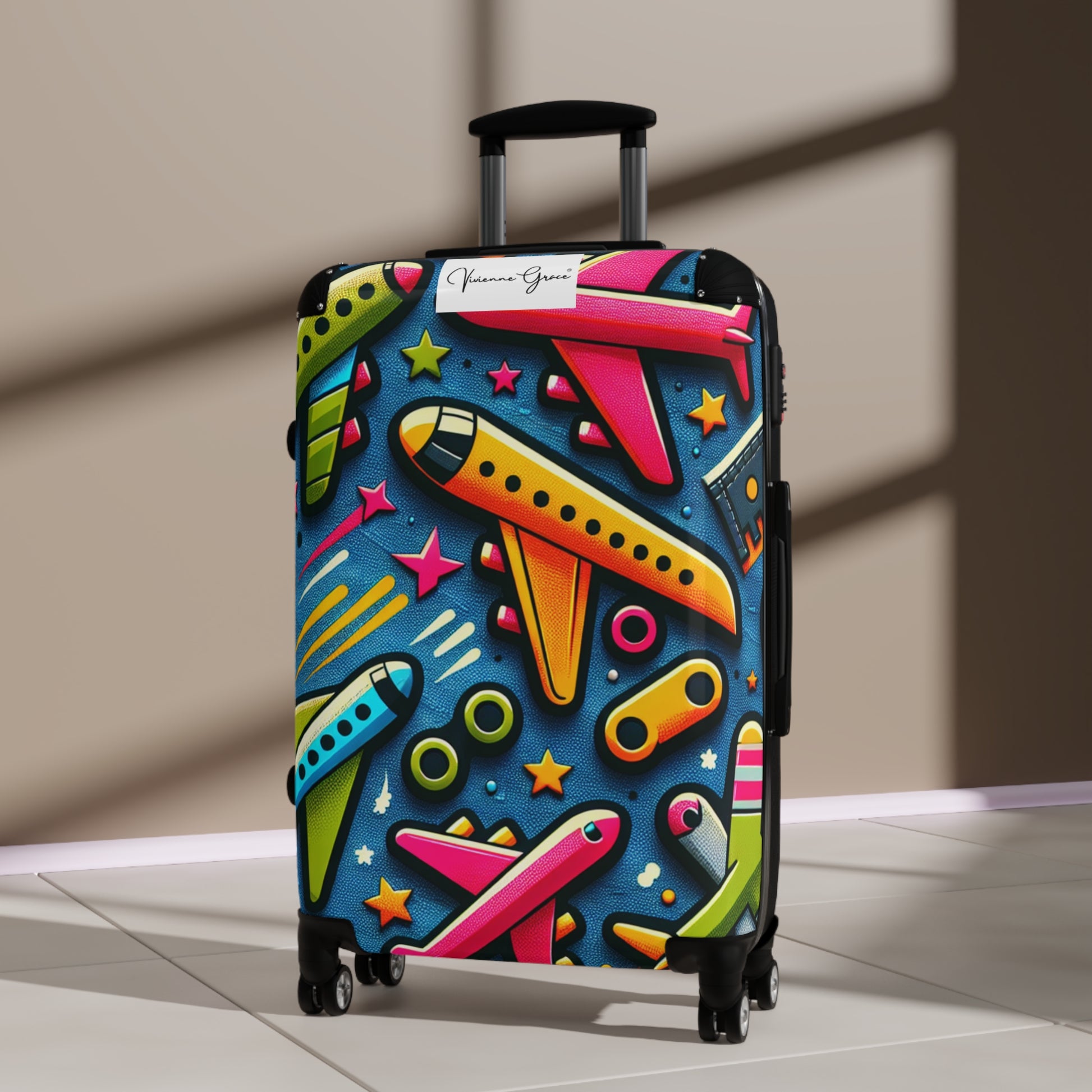 Suitcase - AIRPLANES - Vivienne Grace