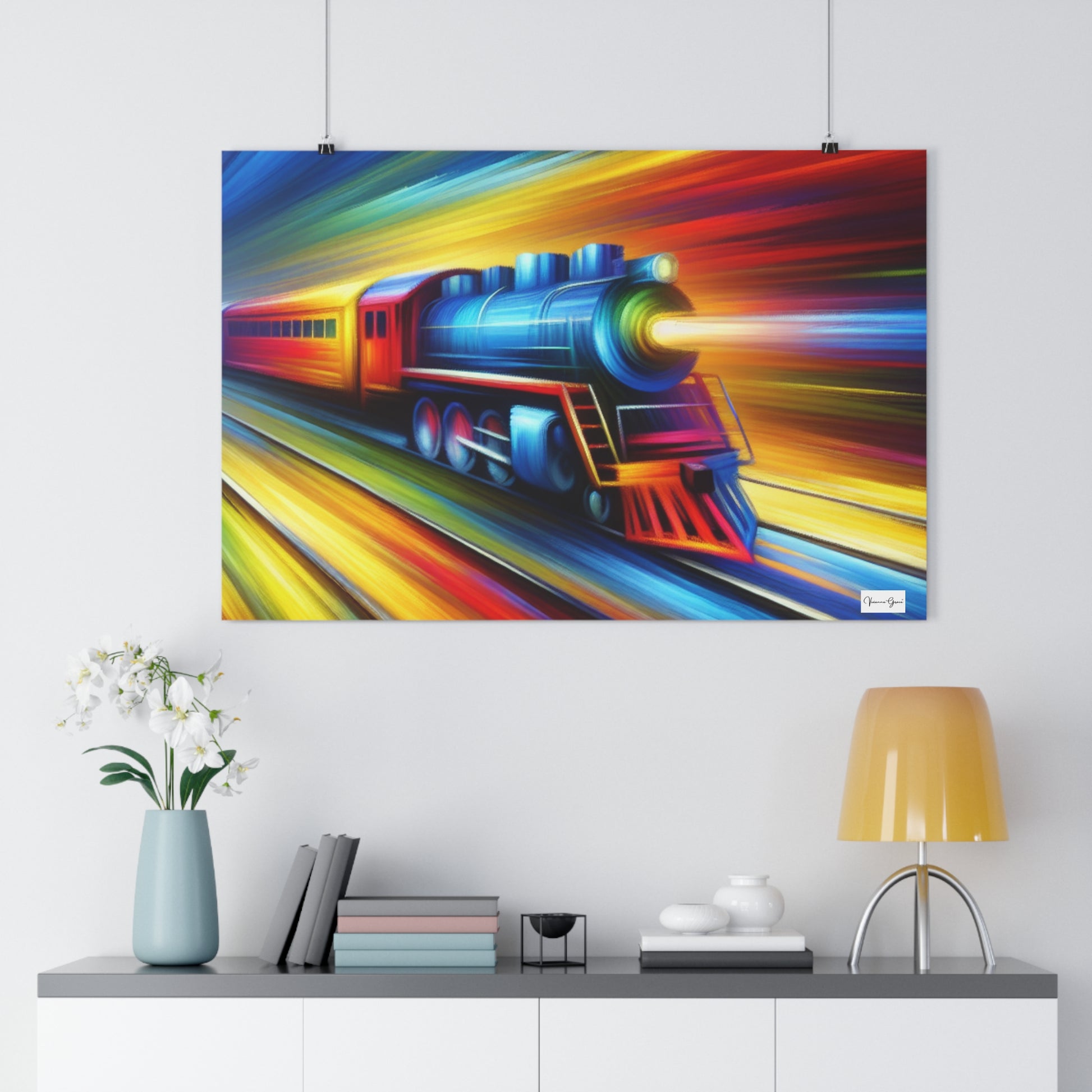 Giclée Art Print - The Train - Vivienne Grace