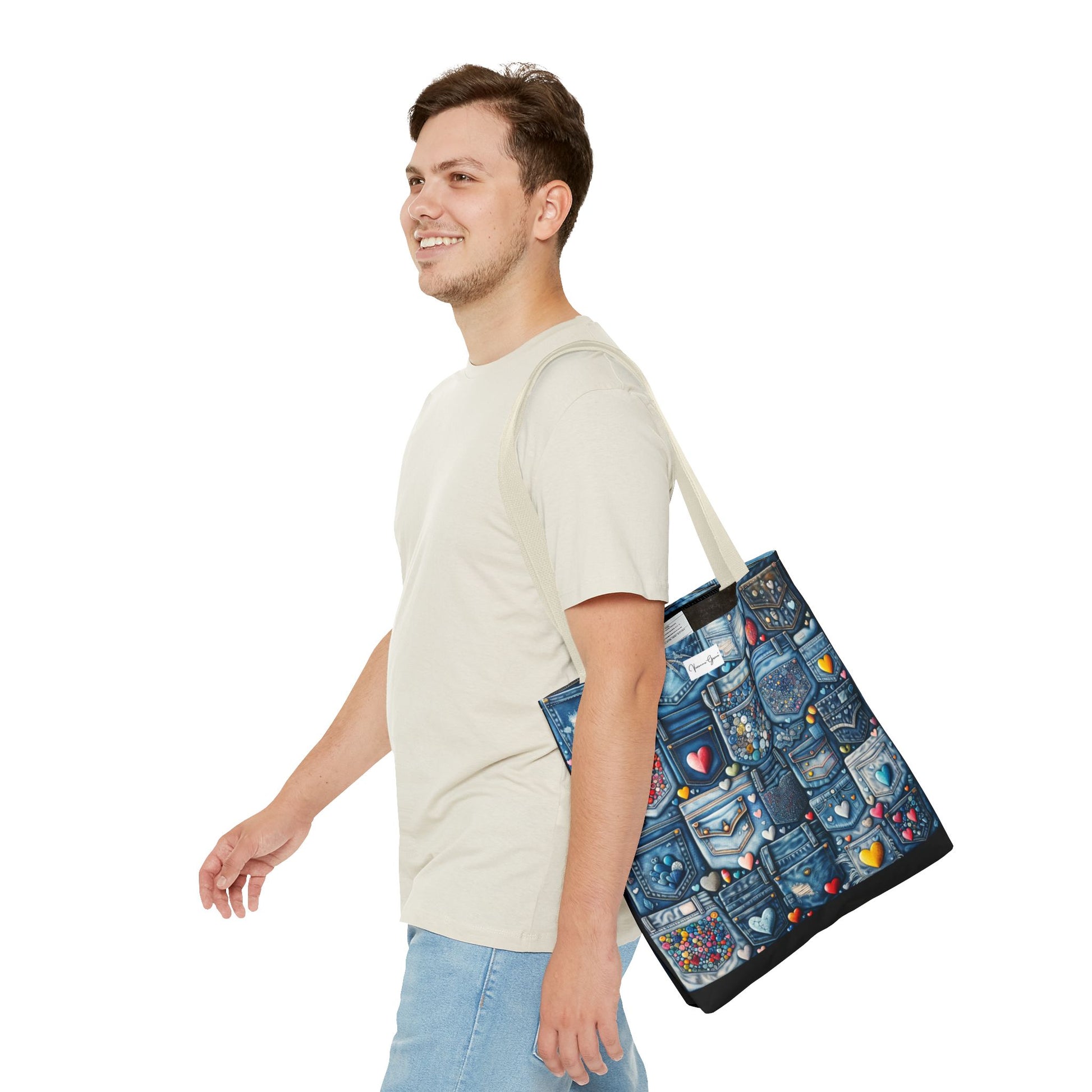 Tote Bag - BLUE JEANS - Vivienne Grace