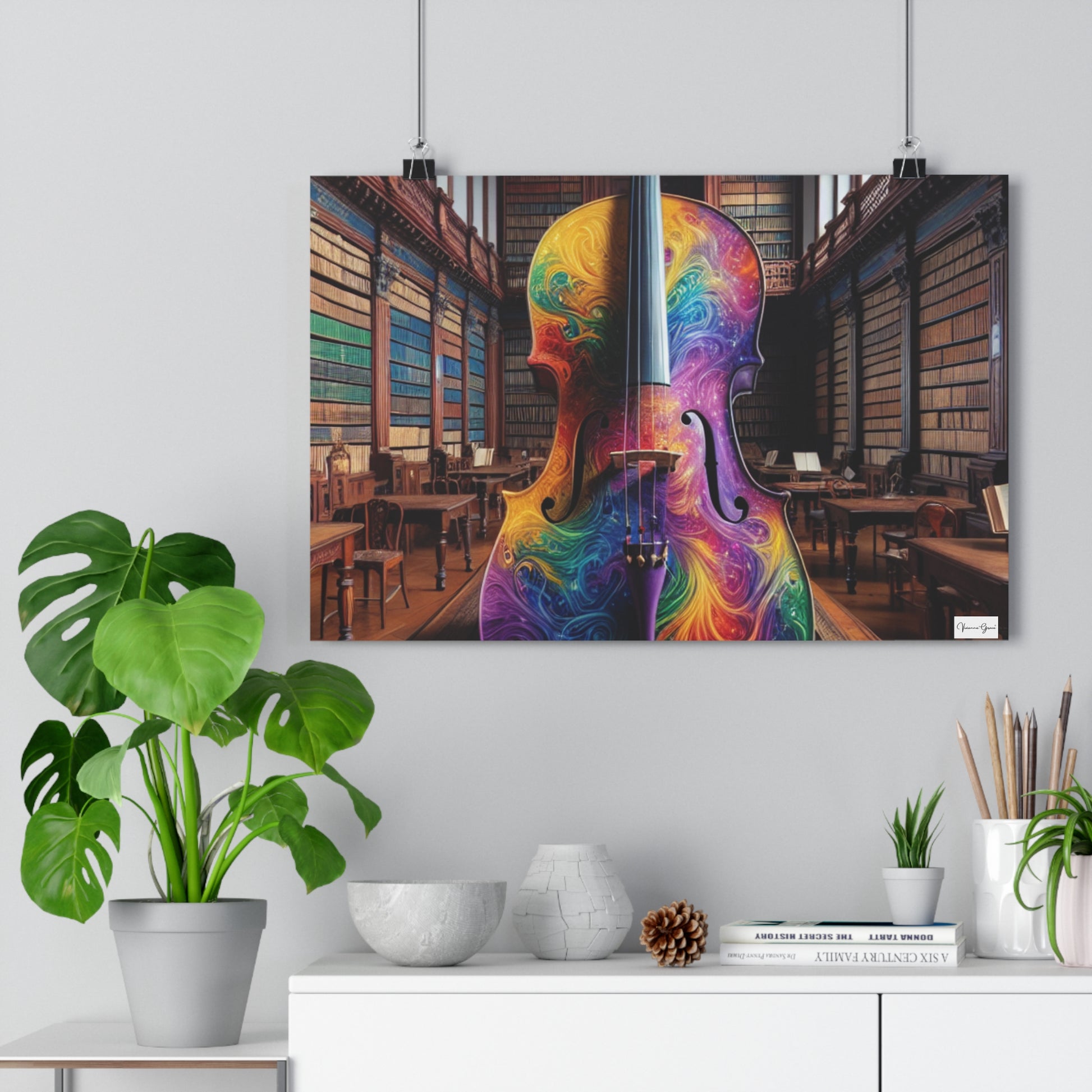 Giclée Art Print - Cello - Vivienne Grace