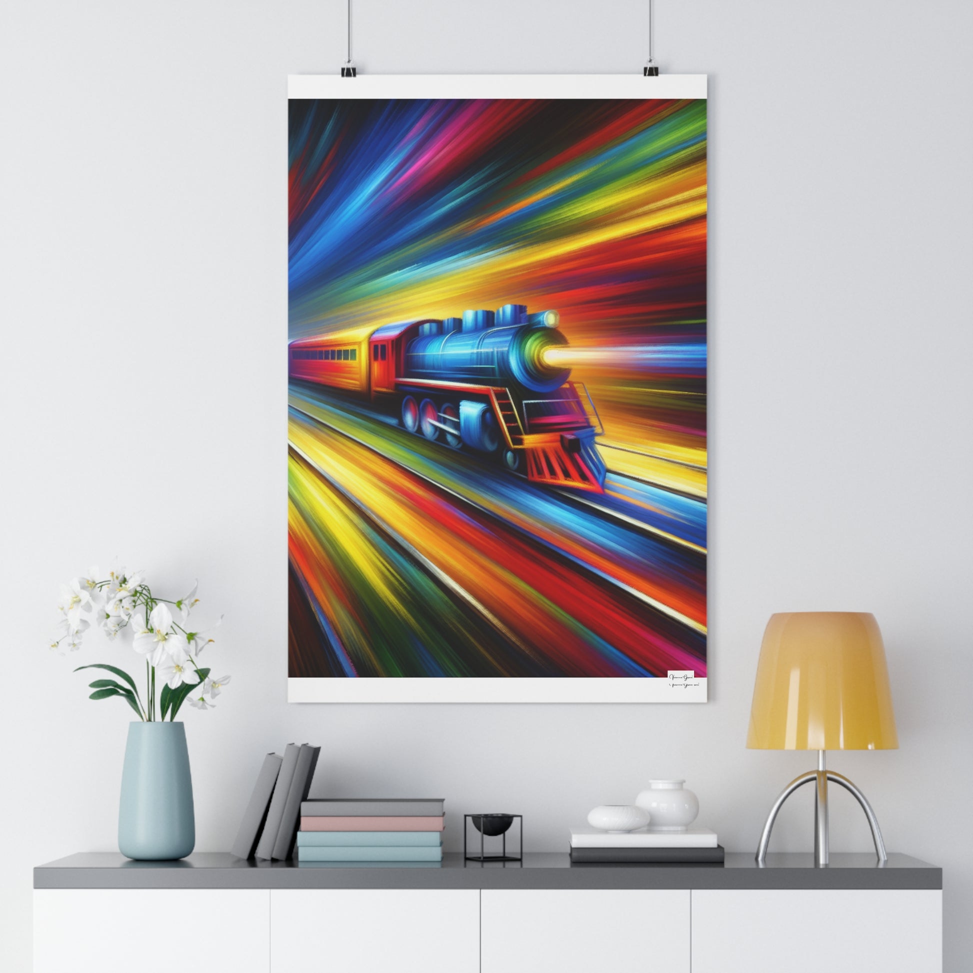 Giclée Art Print - The Train - Vivienne Grace