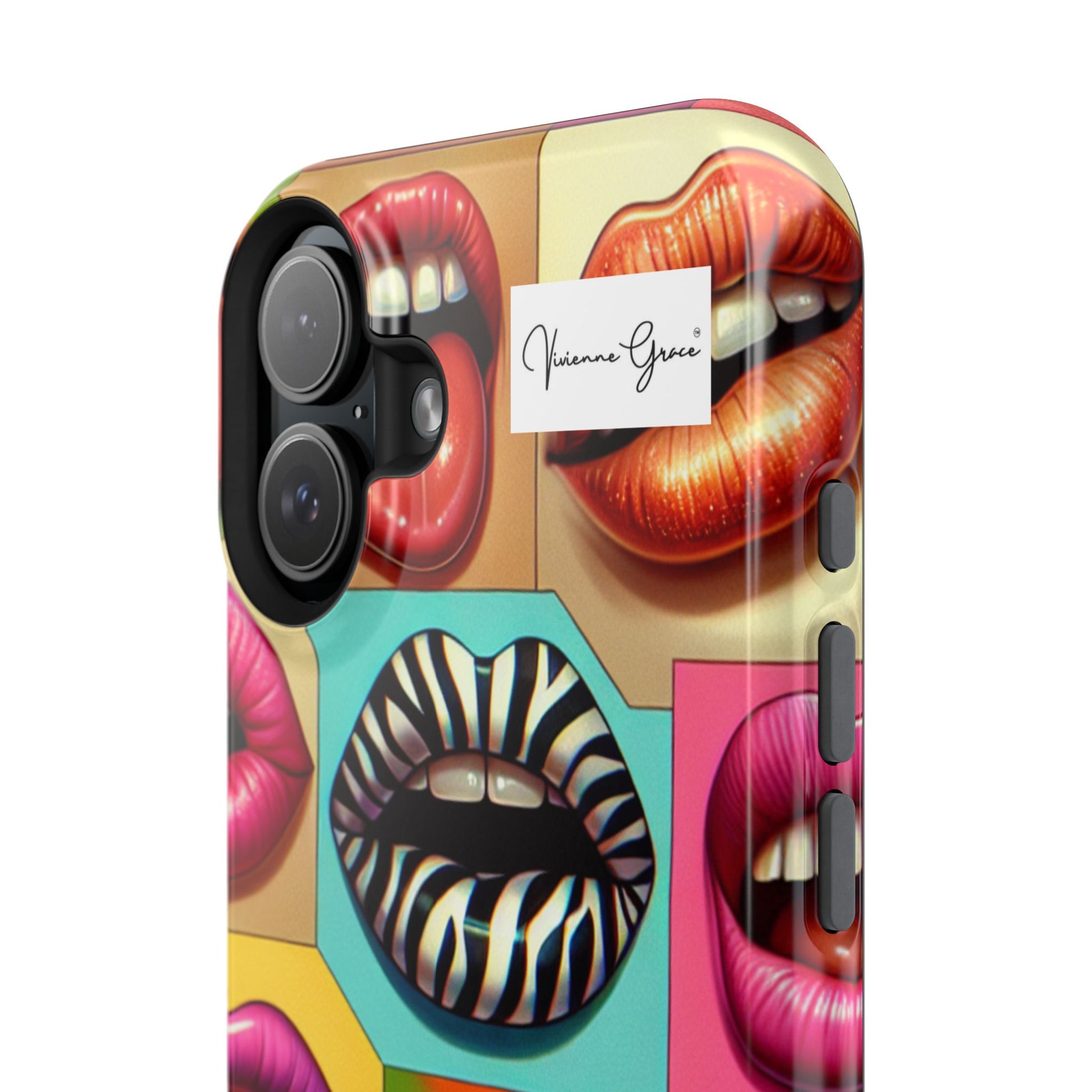 IPhone - Impact-Resistant Case - LIPS - Vivienne Grace