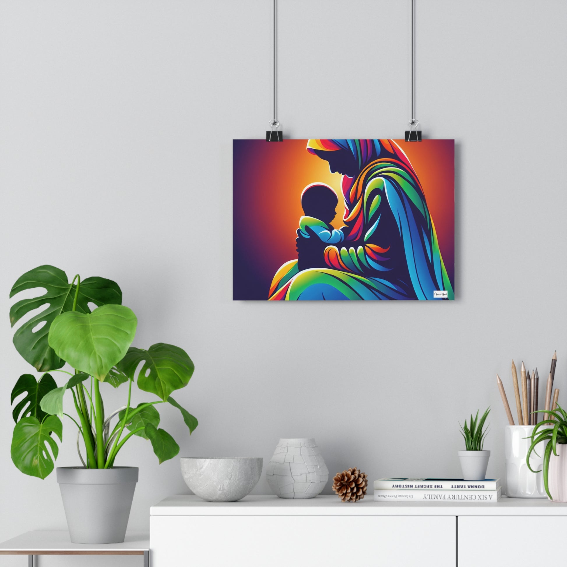 Giclée Art Print - Loving Mother - Vivienne Grace
