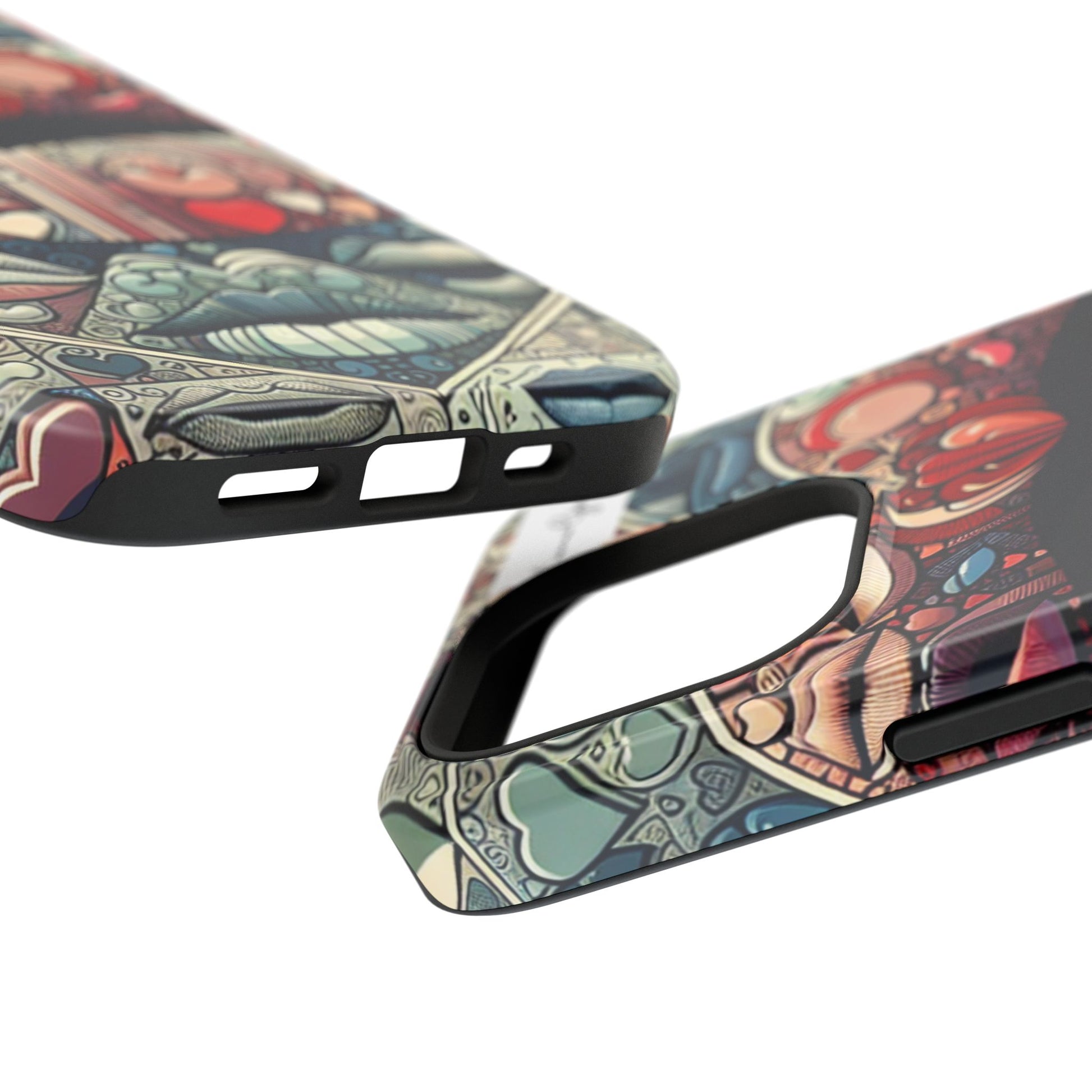 IPhone - Impact-Resistant Cases - BLUE LIPS - Vivienne Grace