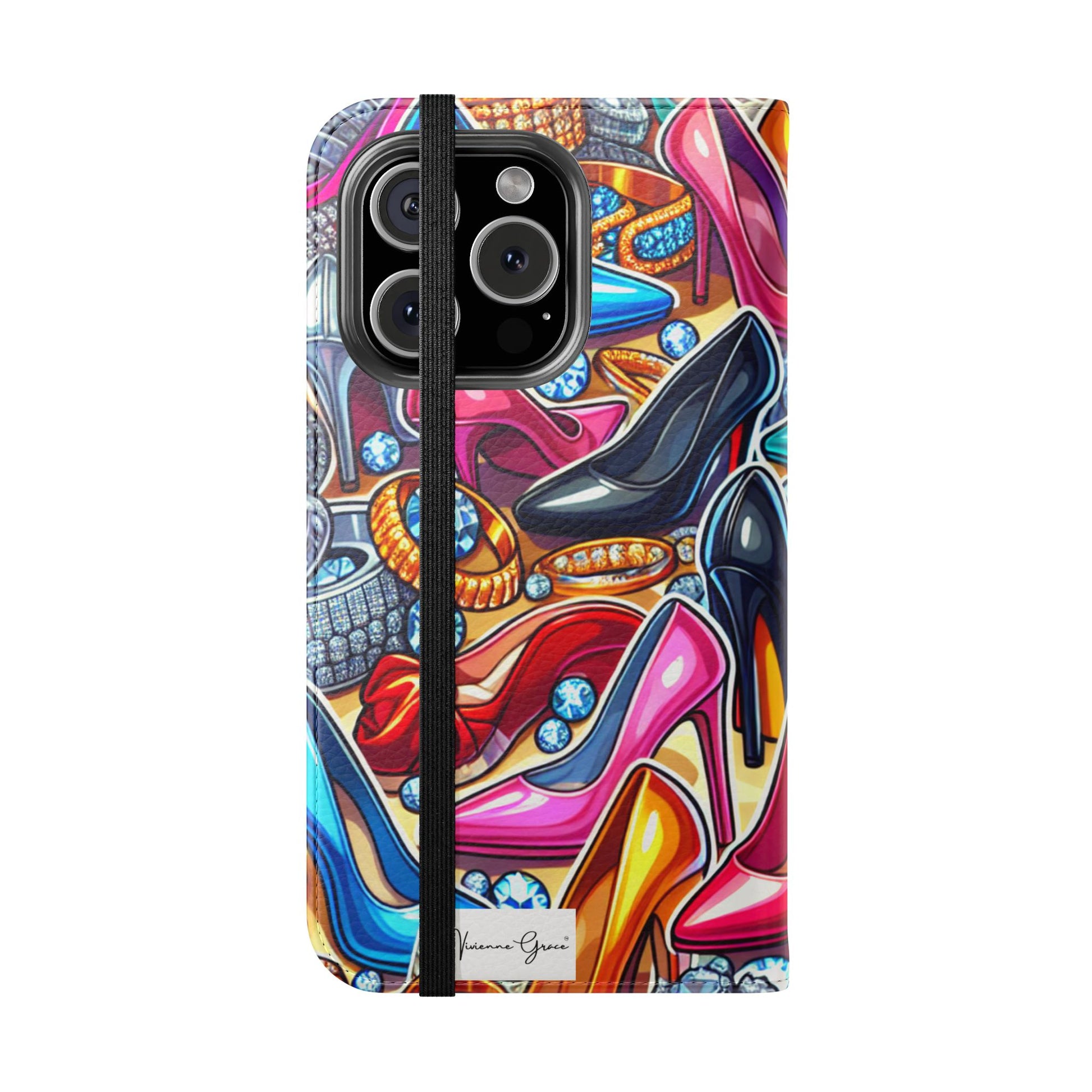 IPhone - Flip Case - STILETTO HEELS - Vivienne Grace