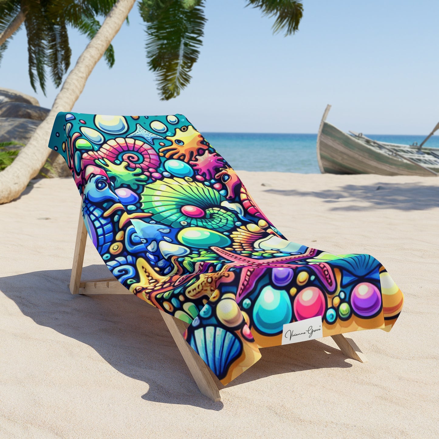 Luxurious Beach Towel - BEACH BAUBLES