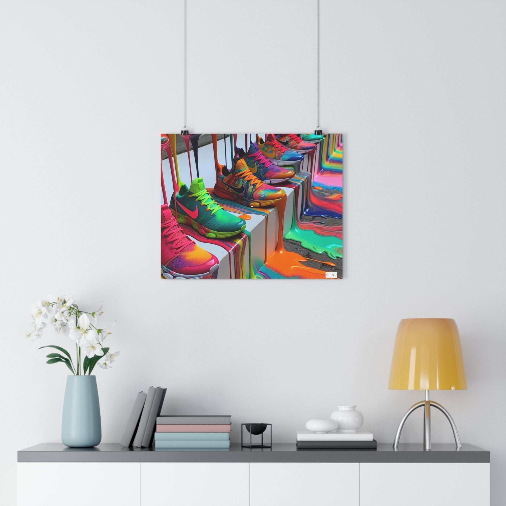 Giclée Art Print - Sneaker Fun - Vivienne Grace
