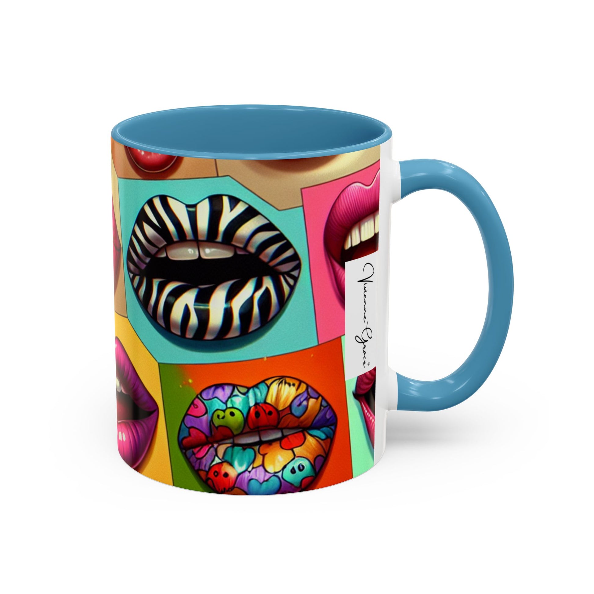 Accent Coffee Mug - LIPS - Vivienne Grace