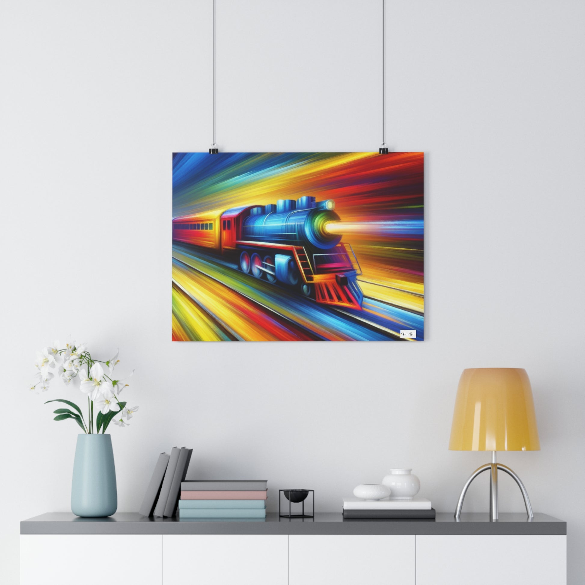 Giclée Art Print - The Train - Vivienne Grace