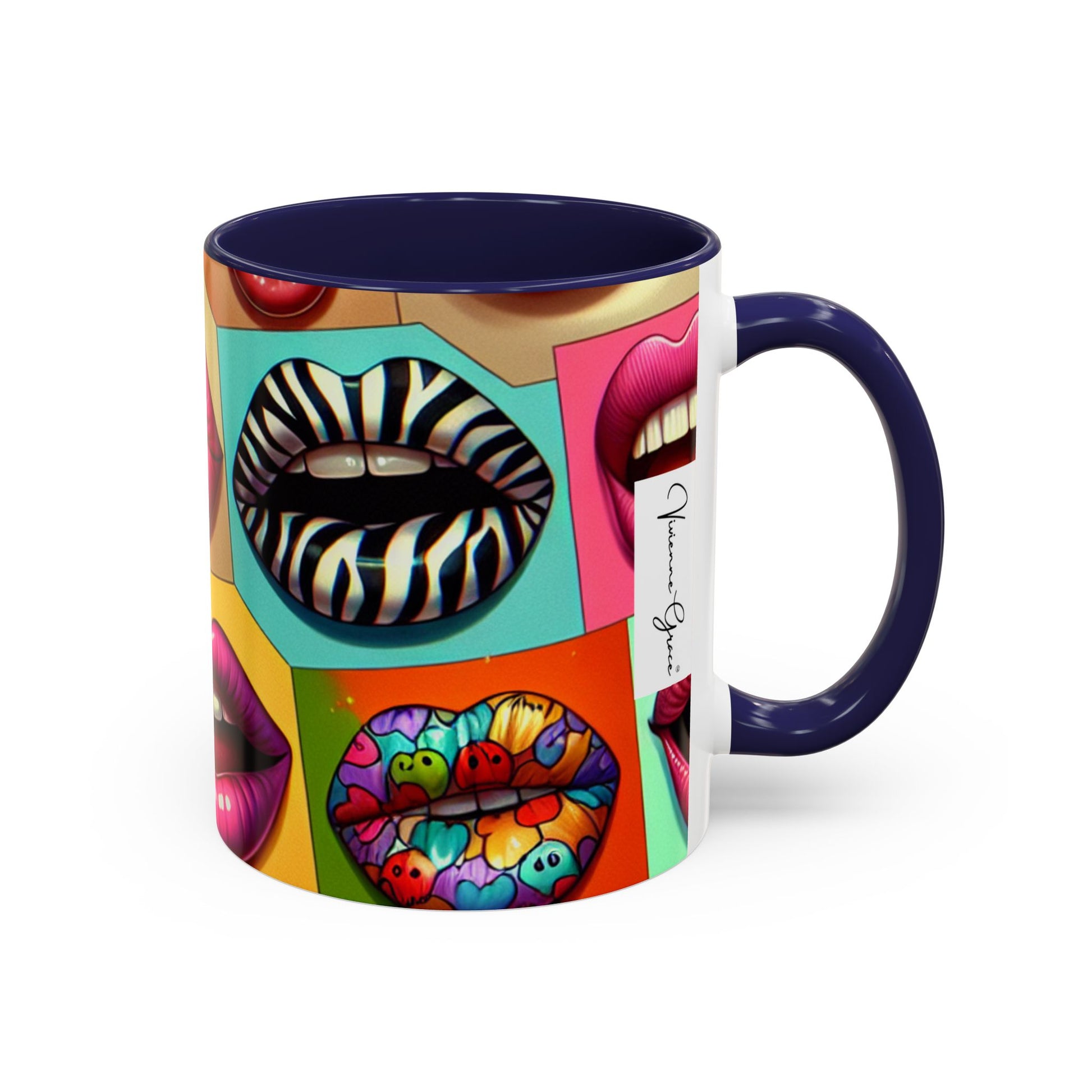 Accent Coffee Mug - LIPS - Vivienne Grace