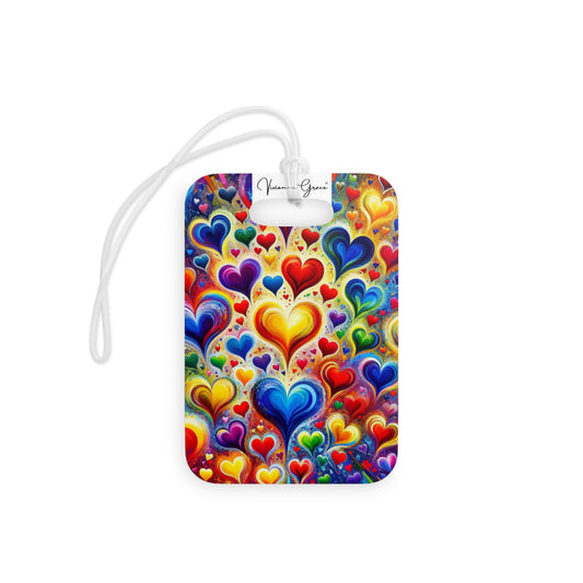 Luggage Tag - BIG HEARTS - Vivienne Grace