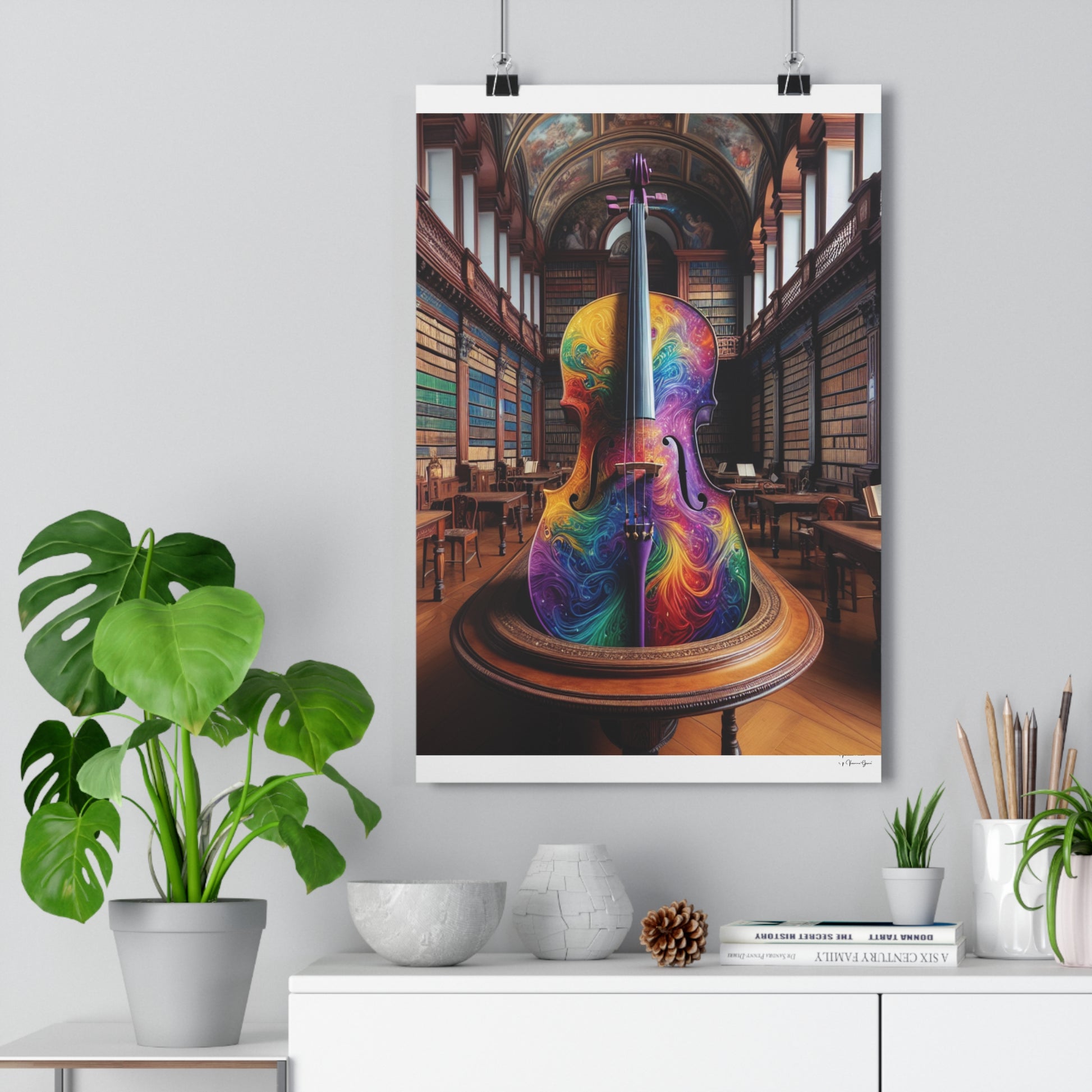 Giclée Art Print - Cello - Vivienne Grace