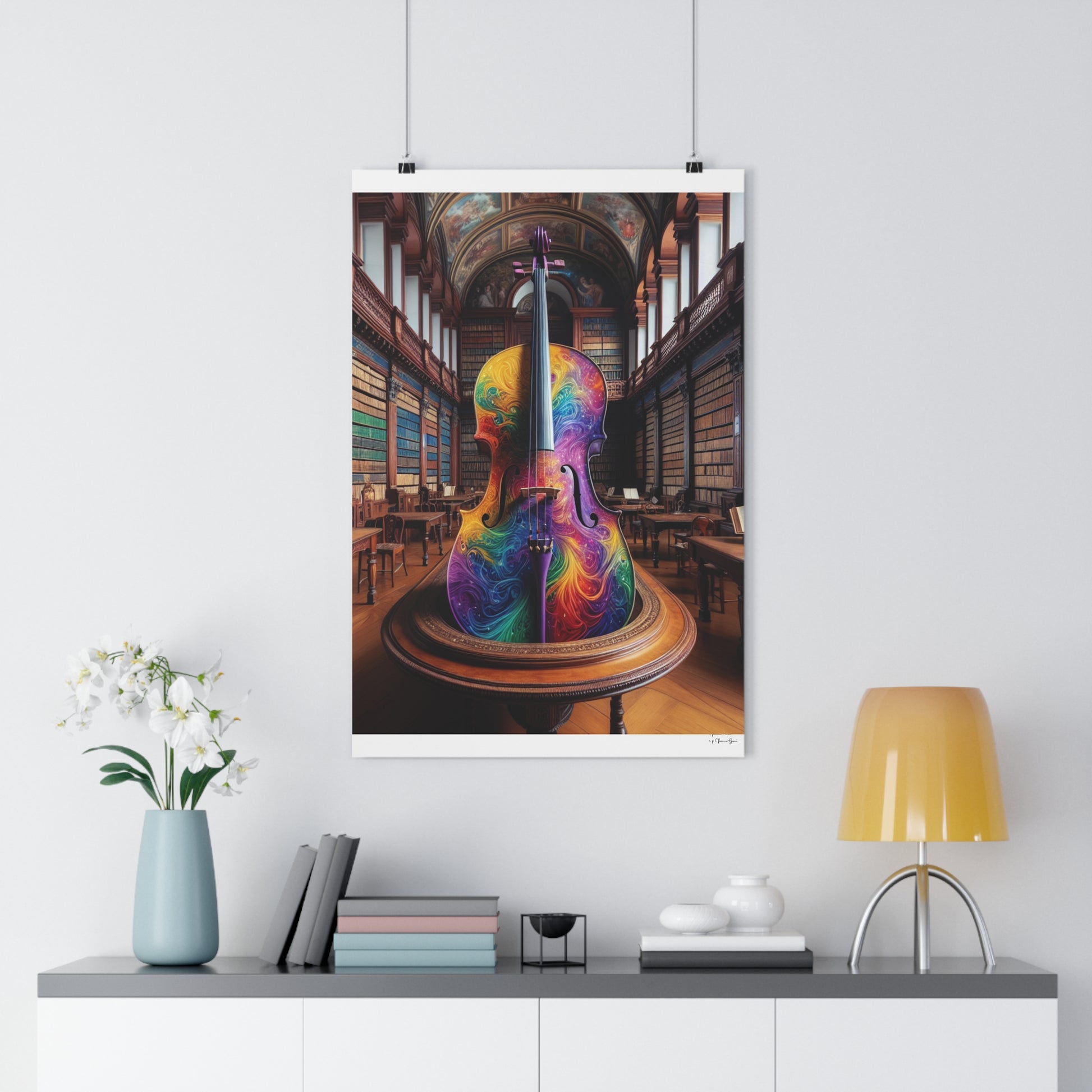 Giclée Art Print - Cello - Vivienne Grace
