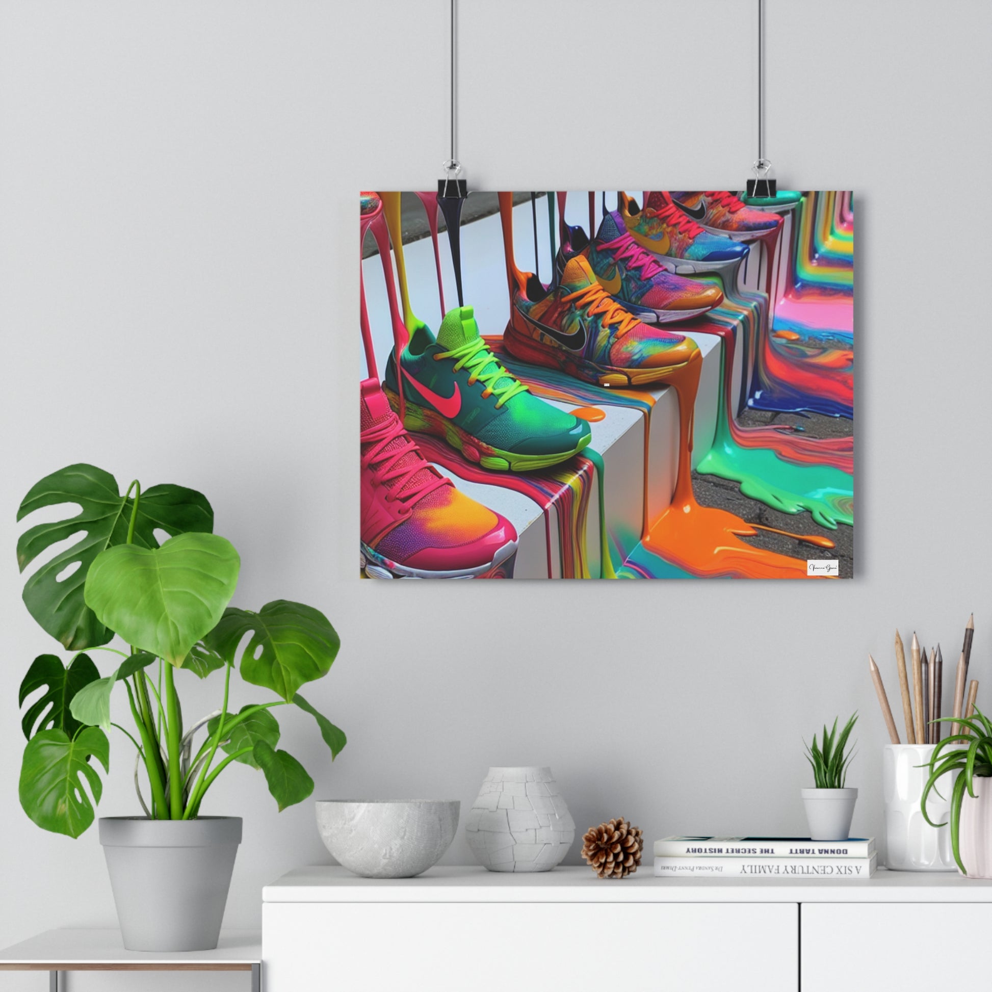 Giclée Art Print - Sneaker Fun - Vivienne Grace