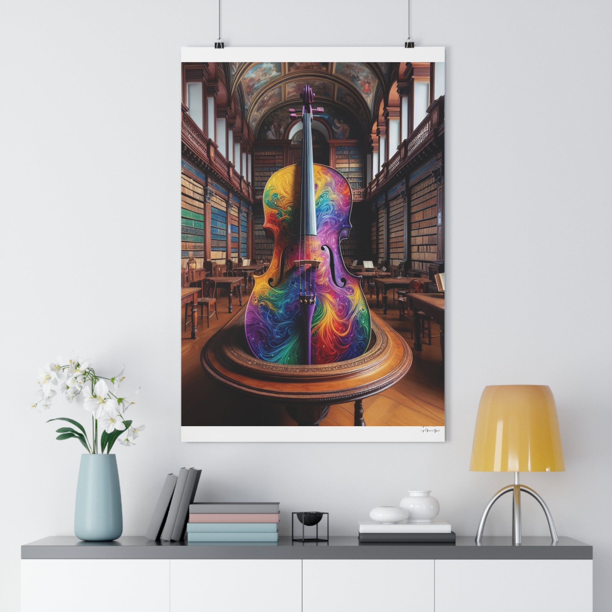 Giclée Art Print - Cello - Vivienne Grace