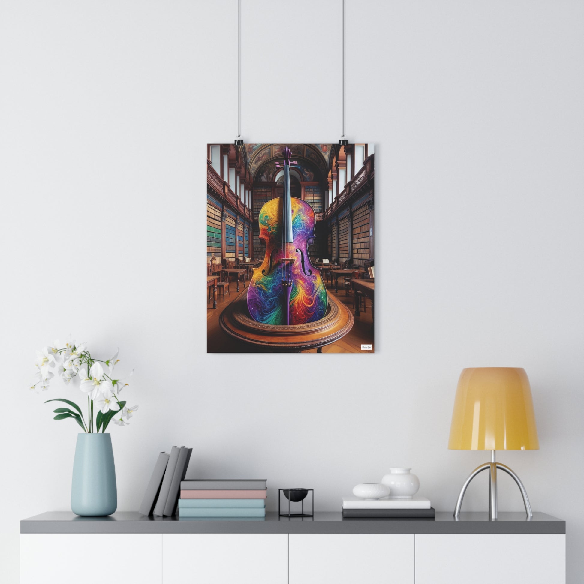 Giclée Art Print - Cello - Vivienne Grace