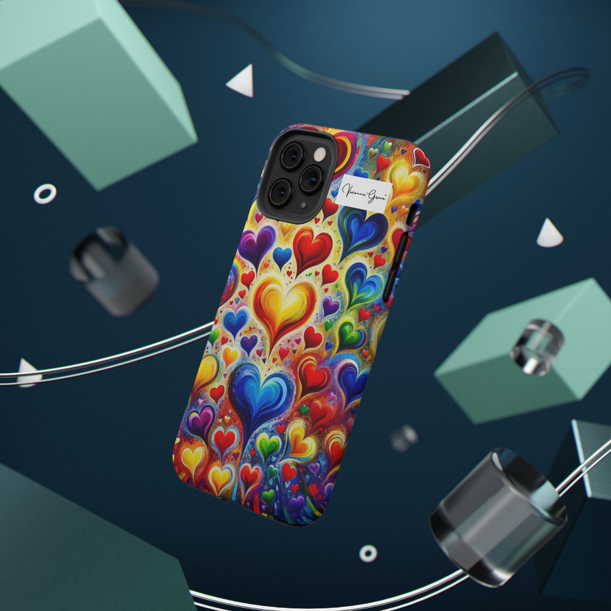 IPhone - Impact-Resistant Case - BRIGHT HEARTS - Vivienne Grace