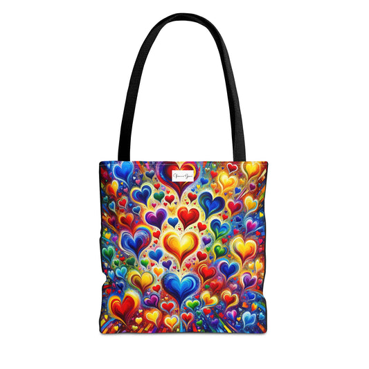 Tote Bag - BRIGHT HEARTS - Vivienne Grace