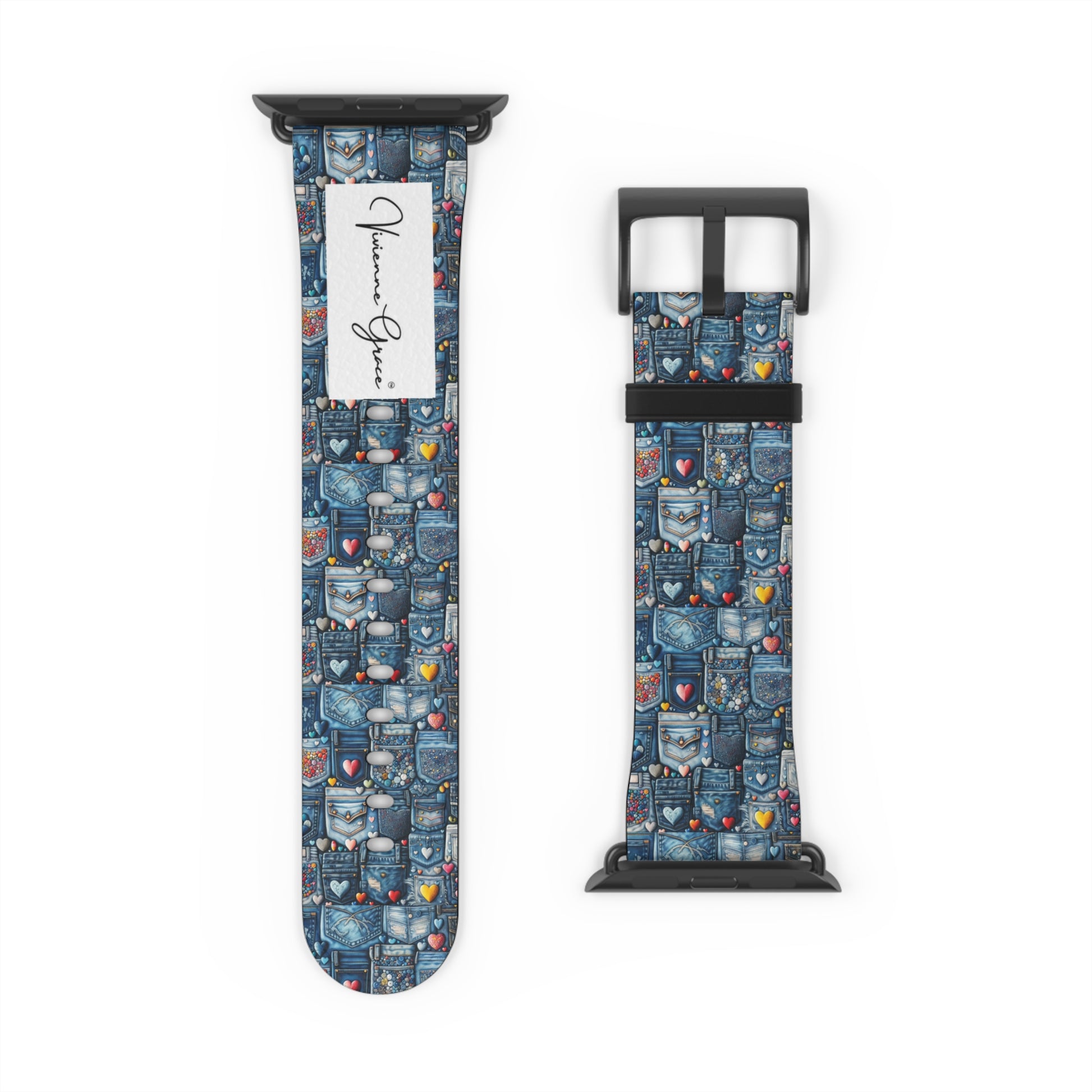 Watch Band - BLUE JEANS - Vivienne Grace