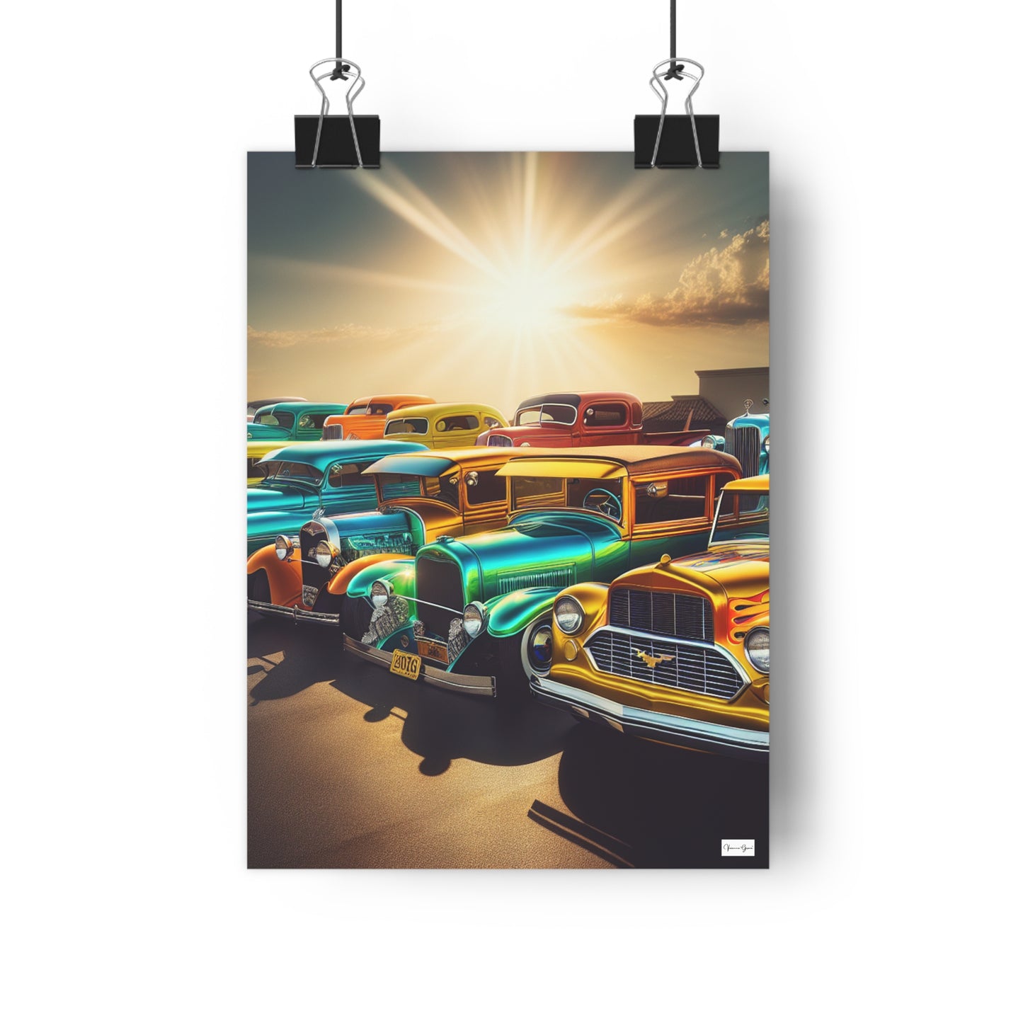 Giclée Art Print - HISTORIC CARS - Vivienne Grace